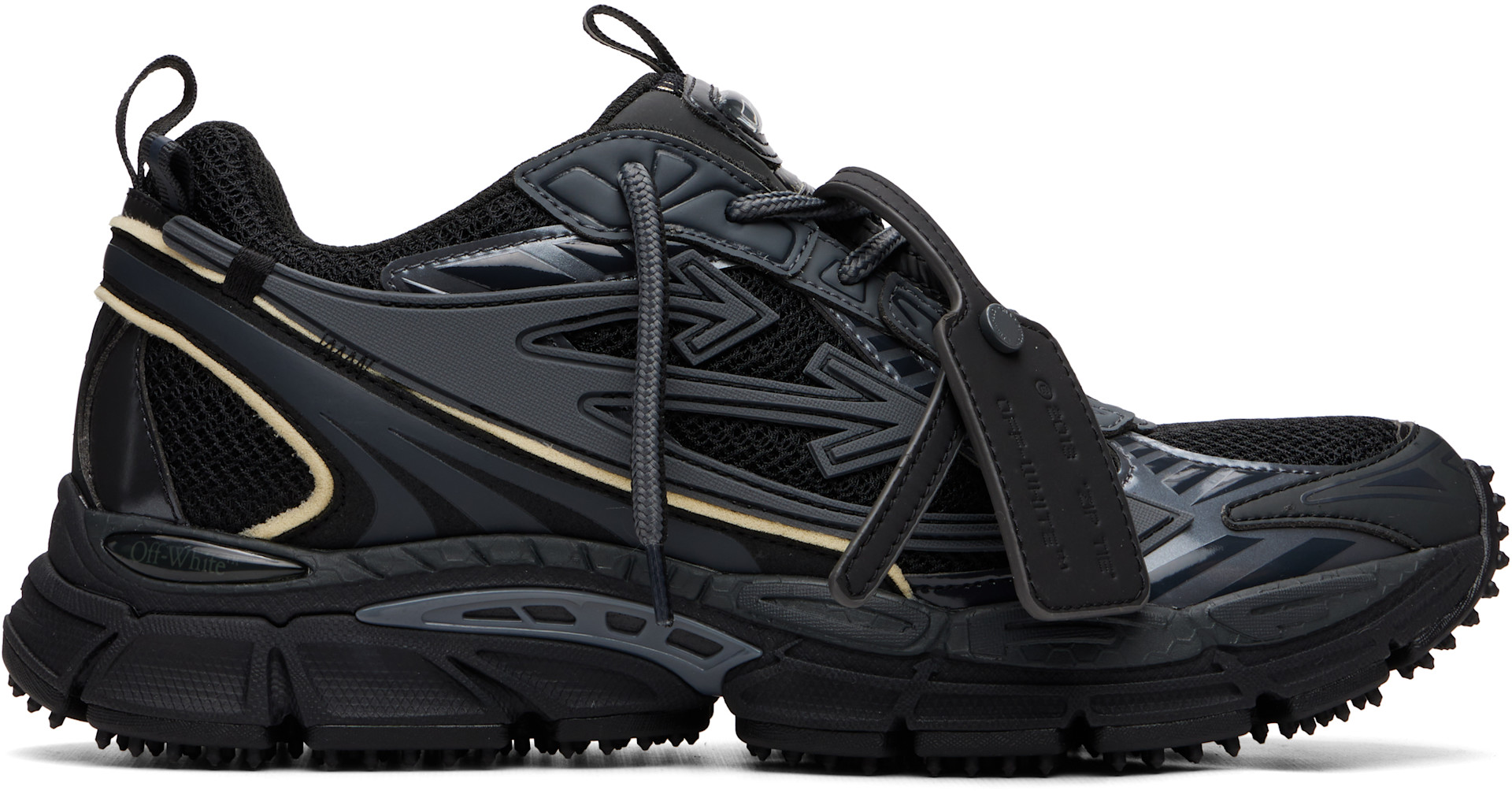 Off-White - Black Be Right Back Sneakers
