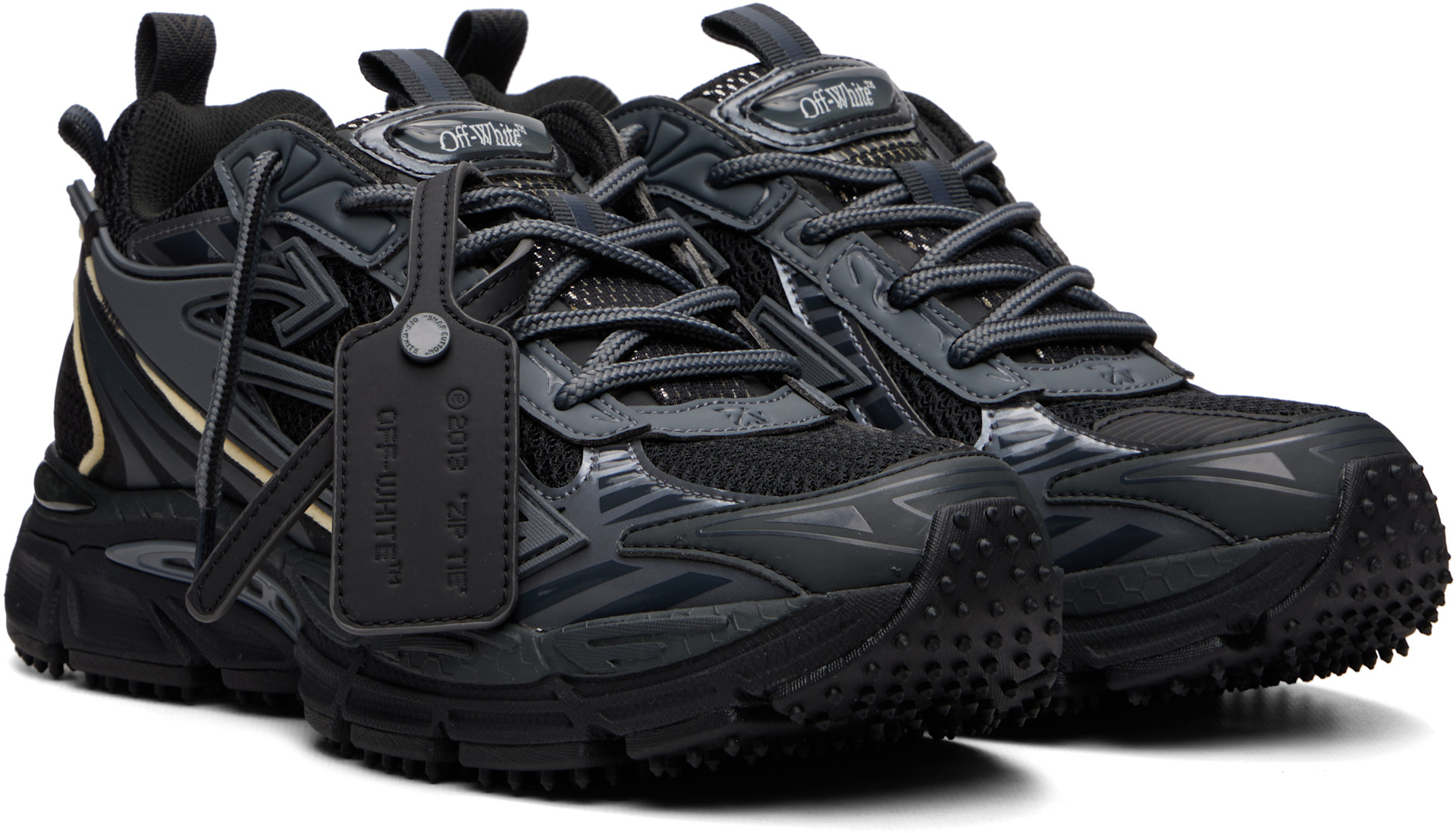 Off-White - Baskets Be Right Back noires