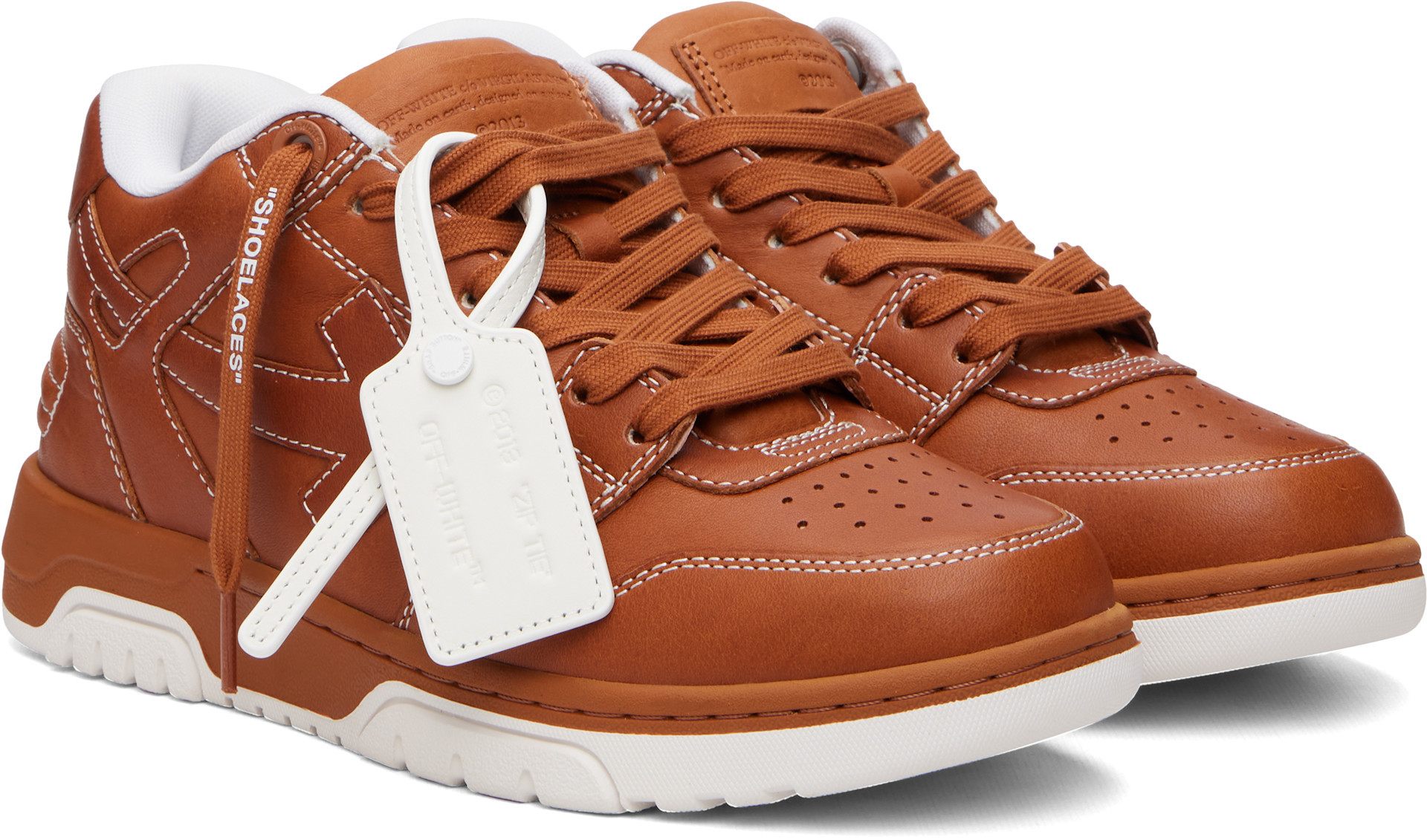 Off-White - Baskets Out Of Office brunes