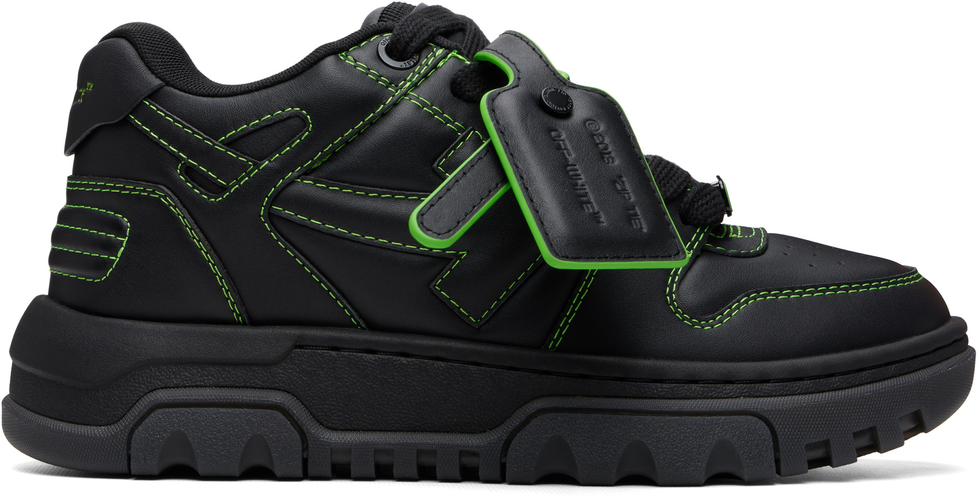 Off-White - Baskets Out of Office noires