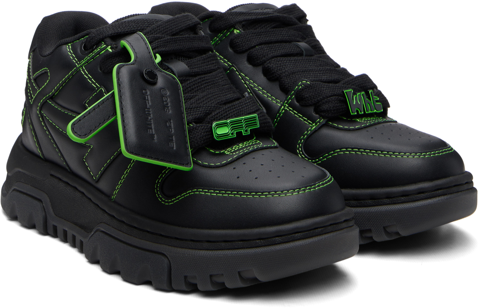 Off-White - Baskets Out of Office noires