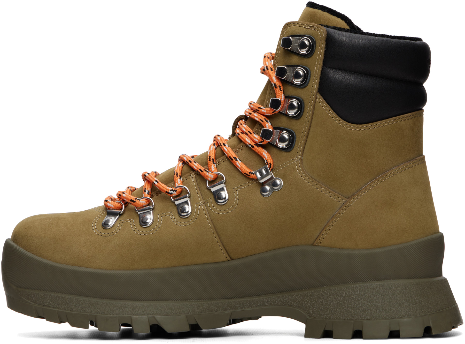 Off-White - Bottes de randonnée kaki