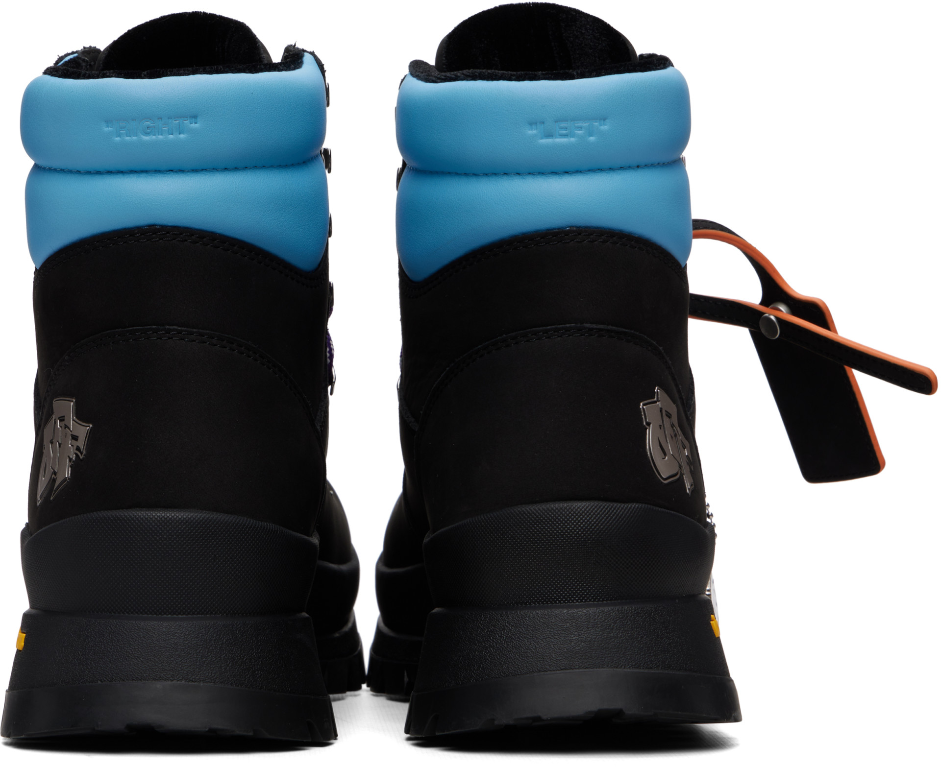 Off-White - Black Hiking Boots