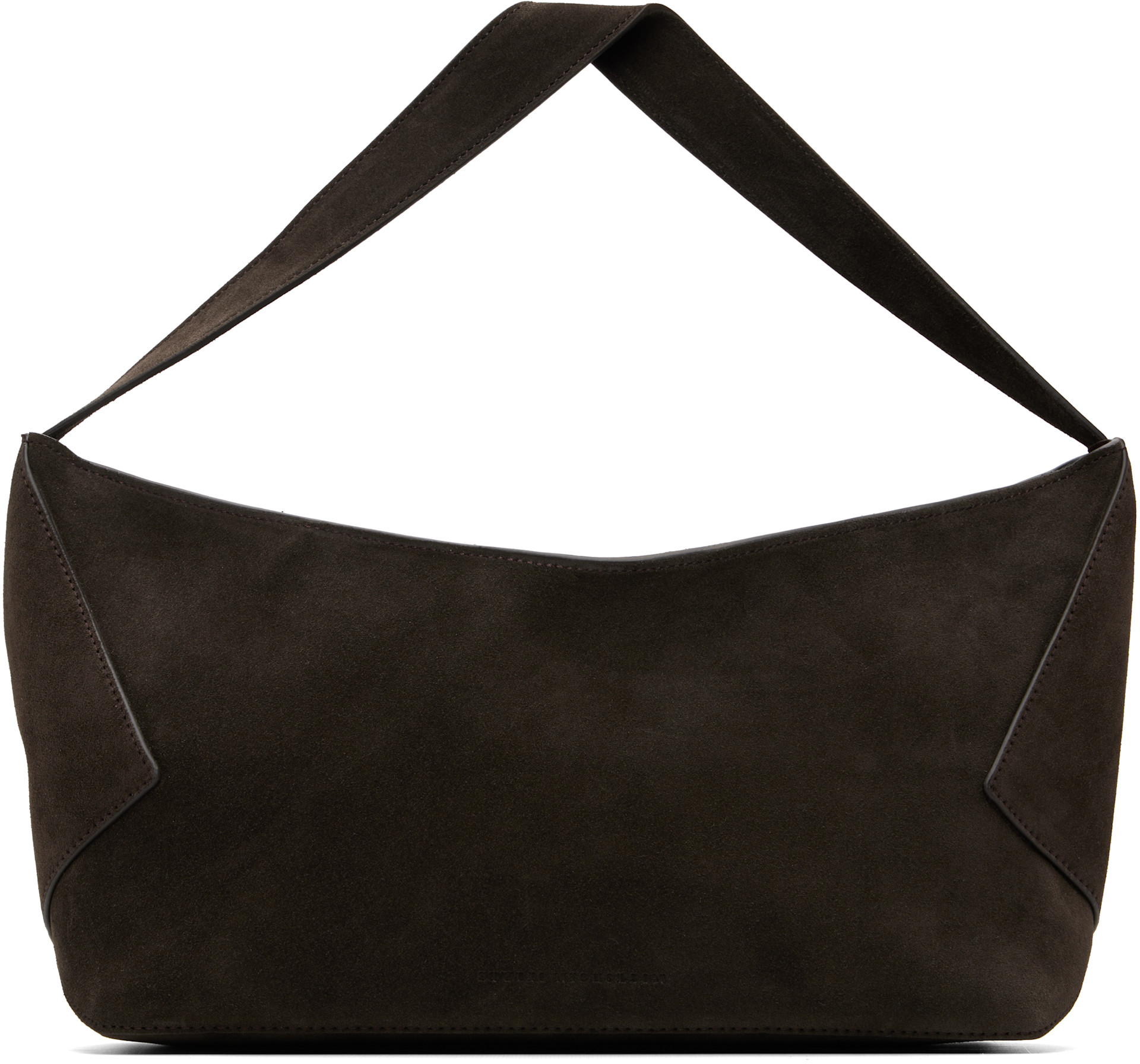 Studio Nicholson - Sac Hagu brun en suède