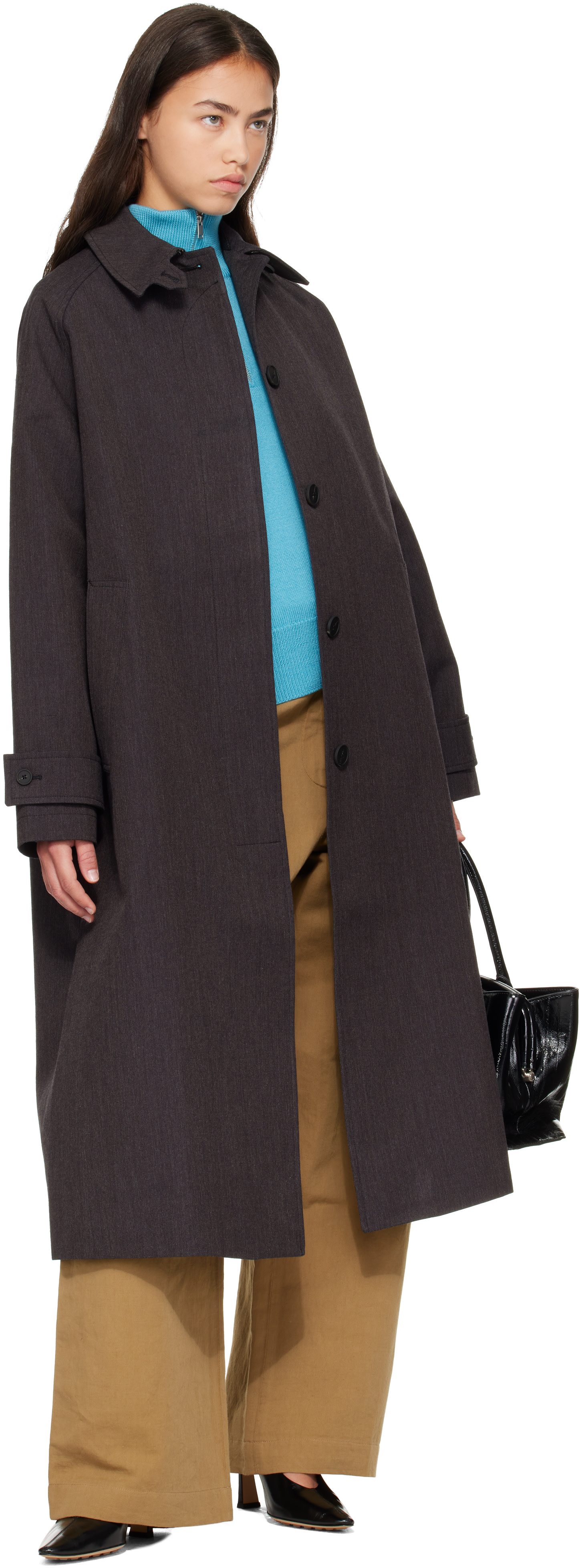 Studio Nicholson - Trench Holin brun