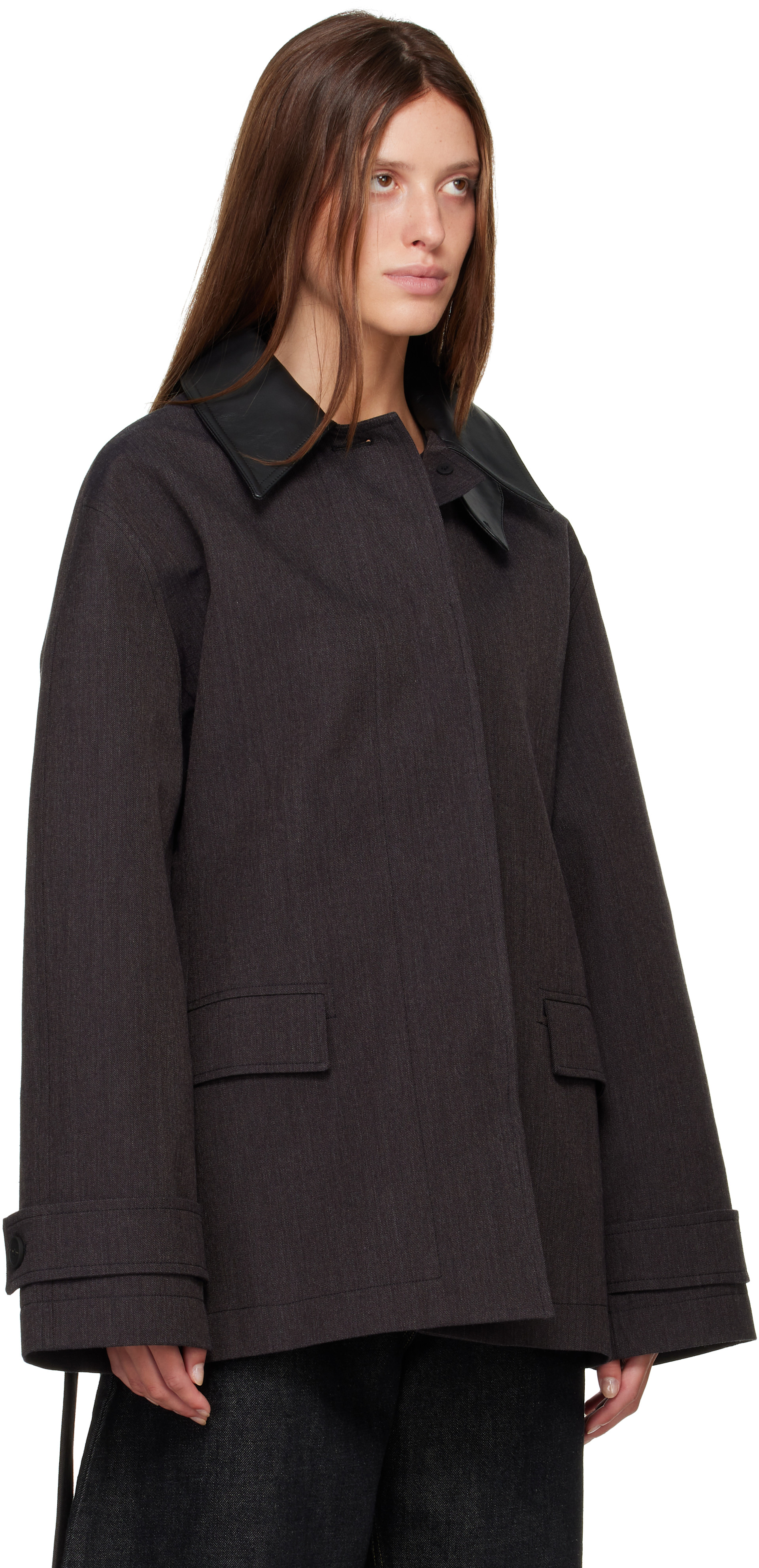 Studio Nicholson - 브라운 루리 재킷