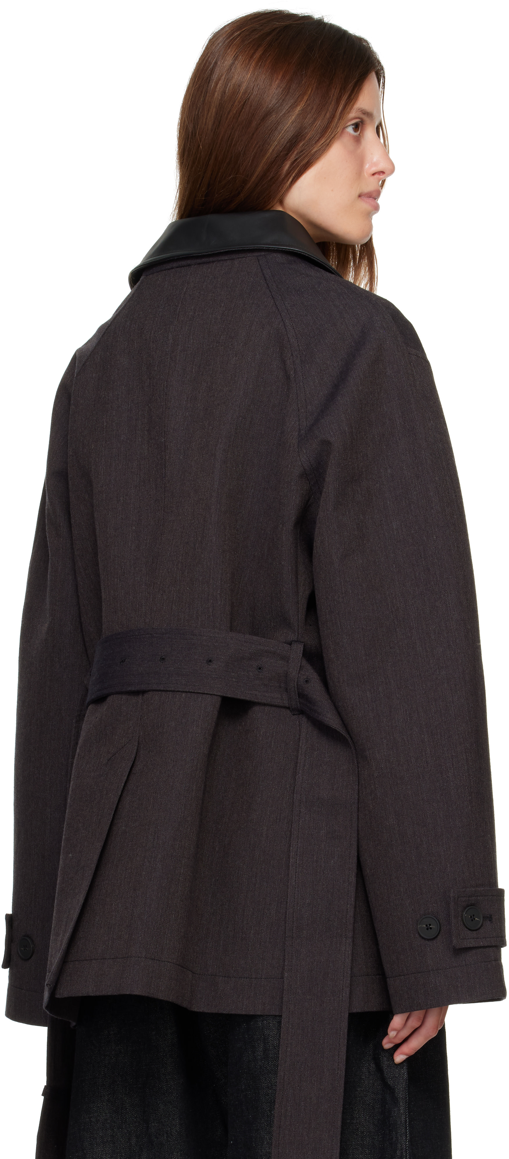 Studio Nicholson - Blouson Lurie brun
