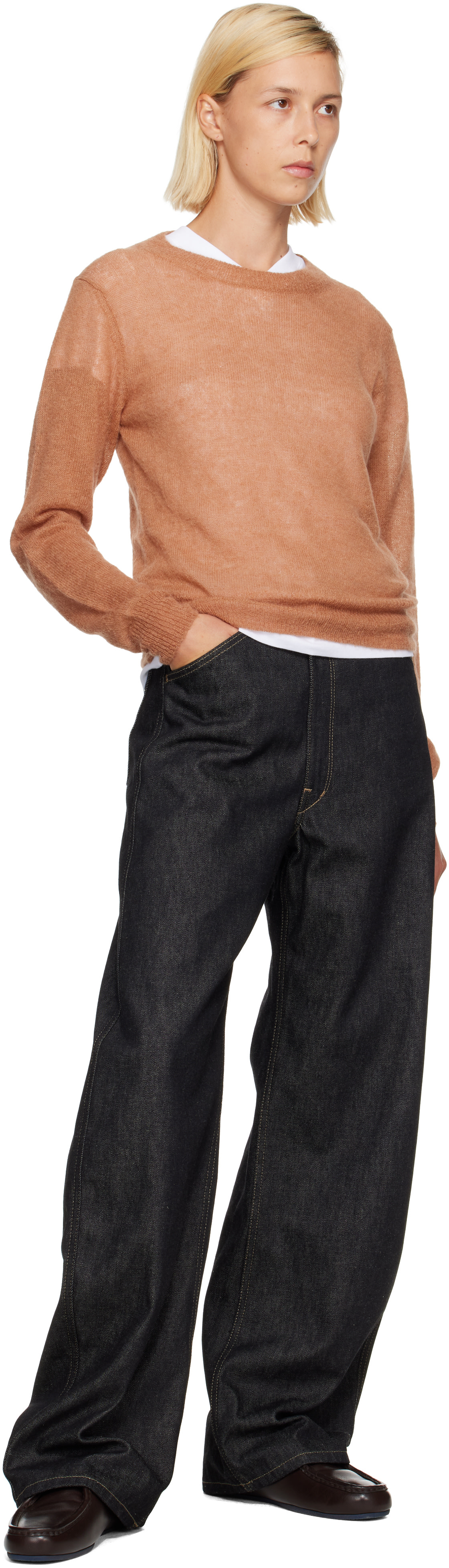 Studio Nicholson - Tan Eyla Sweater