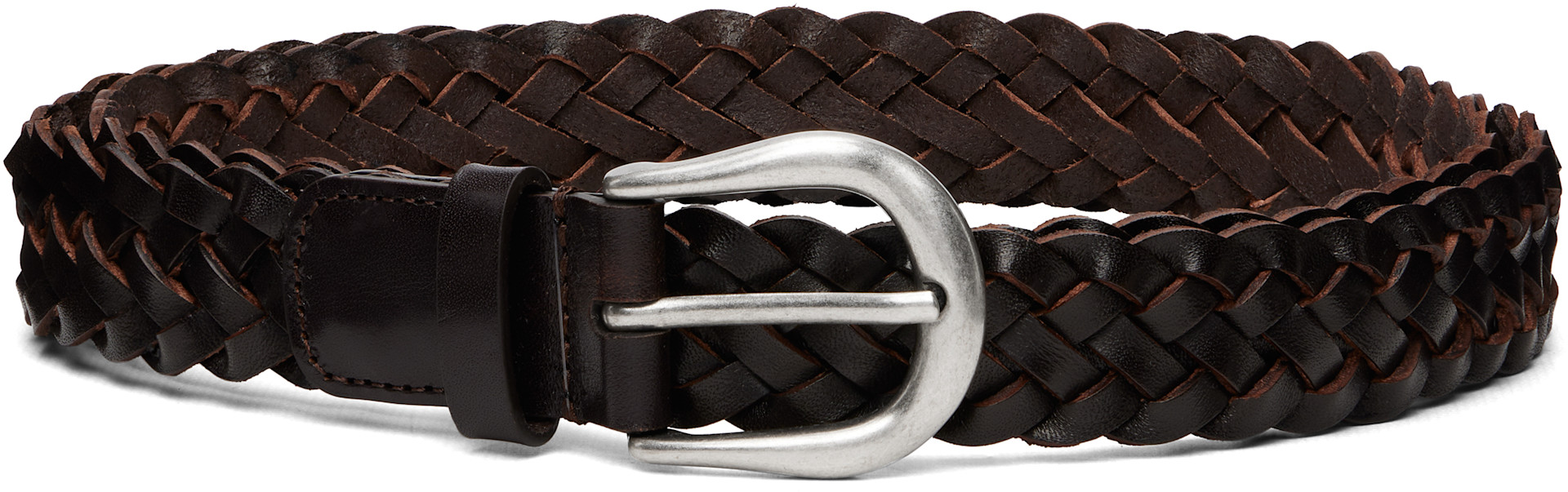 Studio Nicholson - Brown Plaited Belt