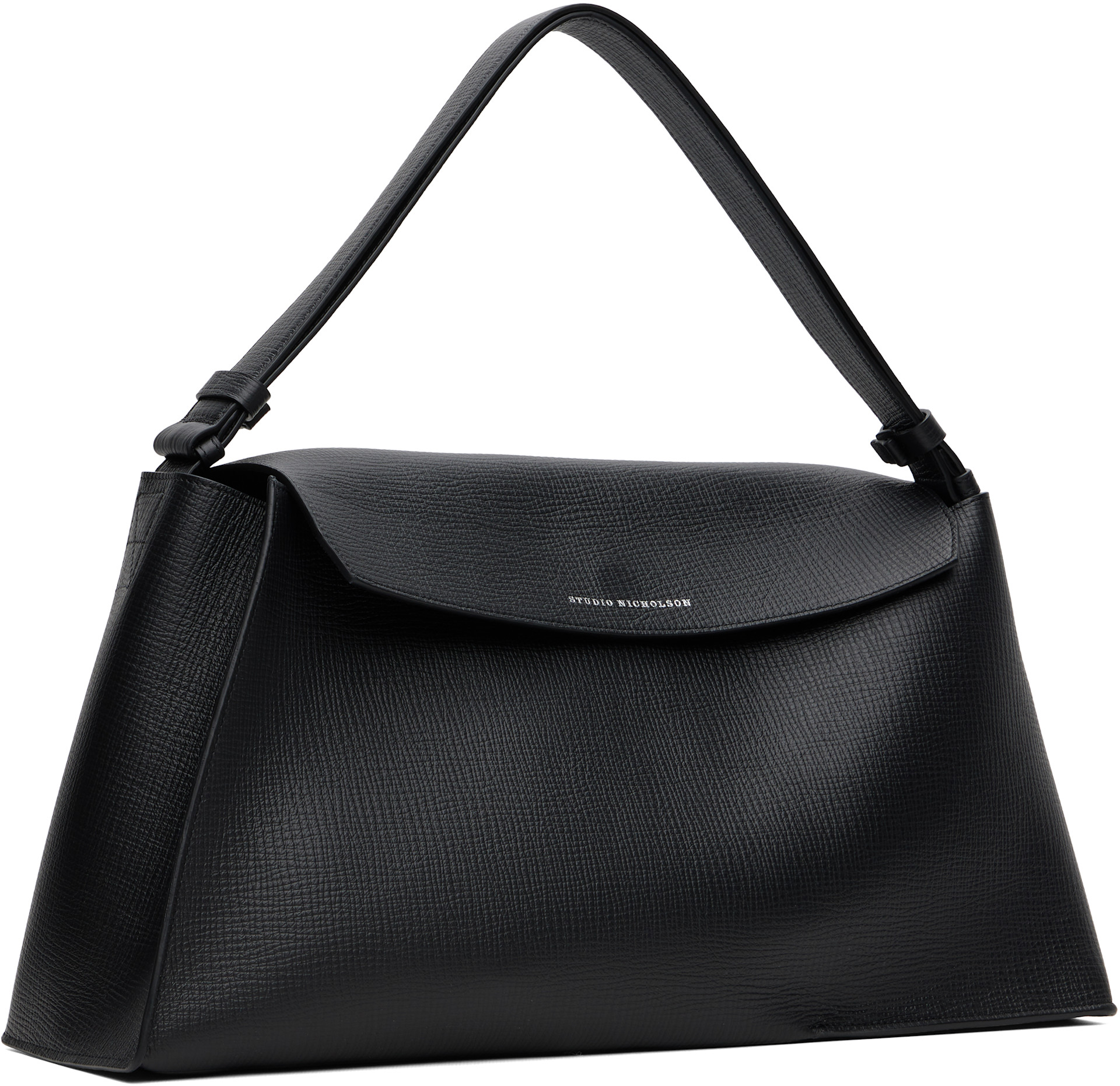 Studio Nicholson - Black Shiboru Leather Bag