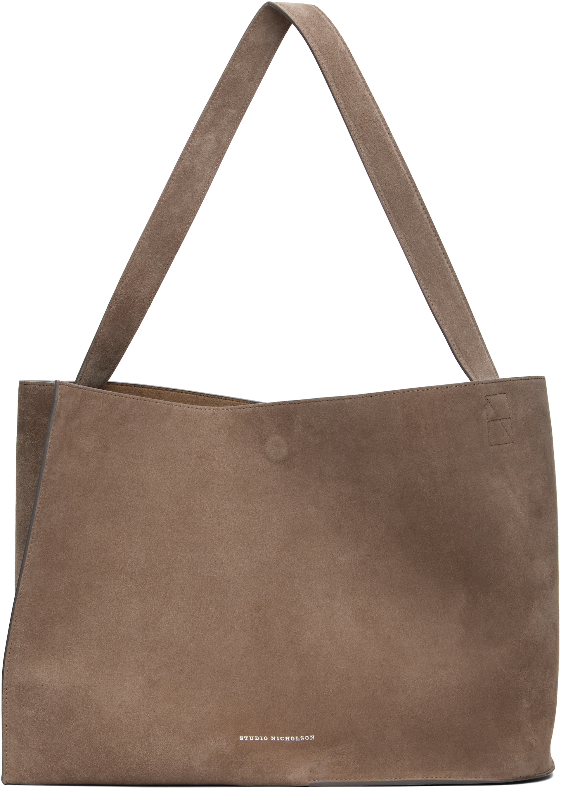 Studio Nicholson - Brown Doublet Suede Tote