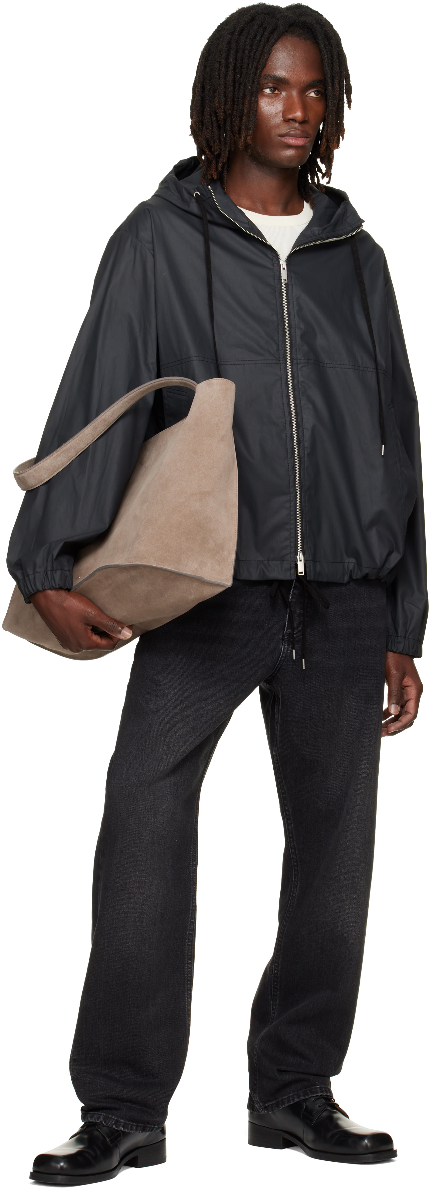 Studio Nicholson - Brown Doublet Suede Tote
