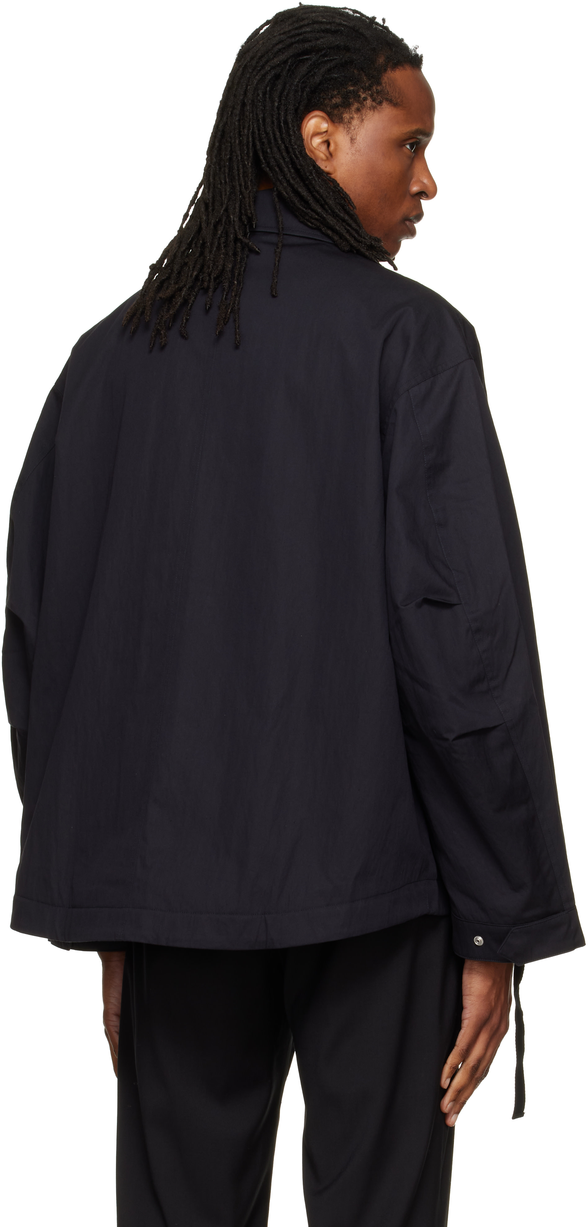 Studio Nicholson - Blouson Comba bleu marine