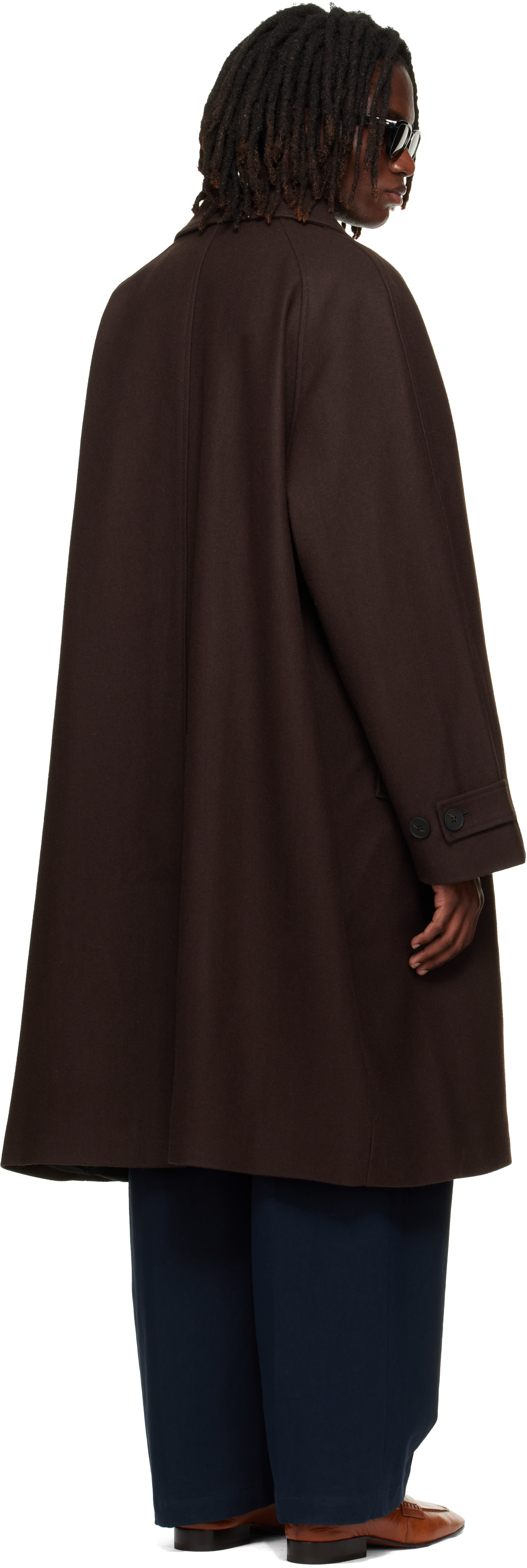 Studio Nicholson - Brown Cabo Wool Coat