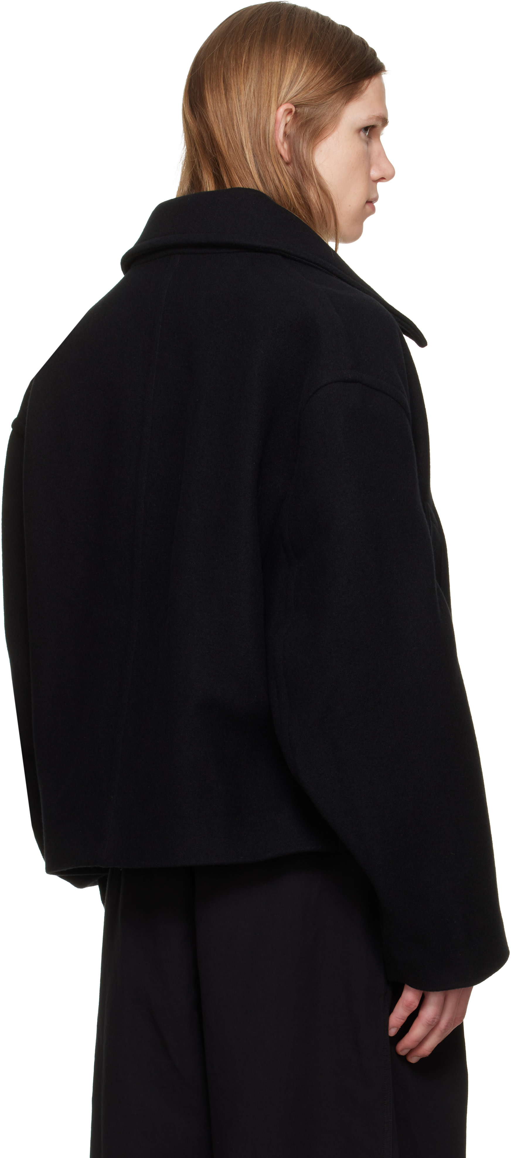 Studio Nicholson - Black Short Zip Up Jacket