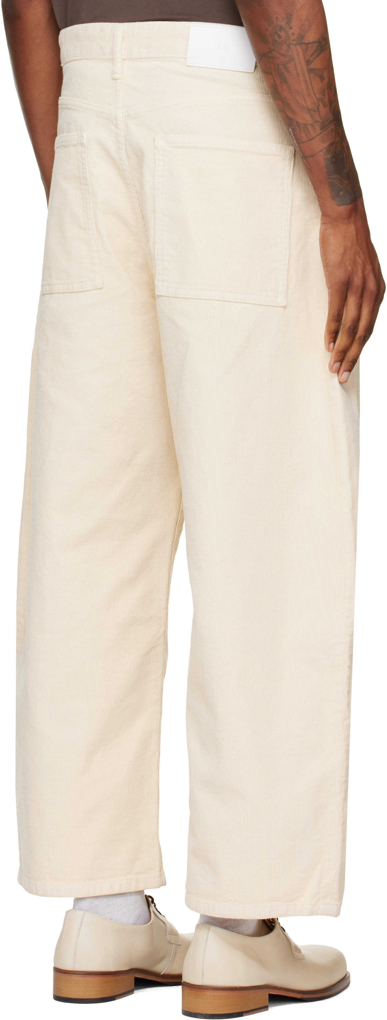 Studio Nicholson - Off-White Paolo Trousers