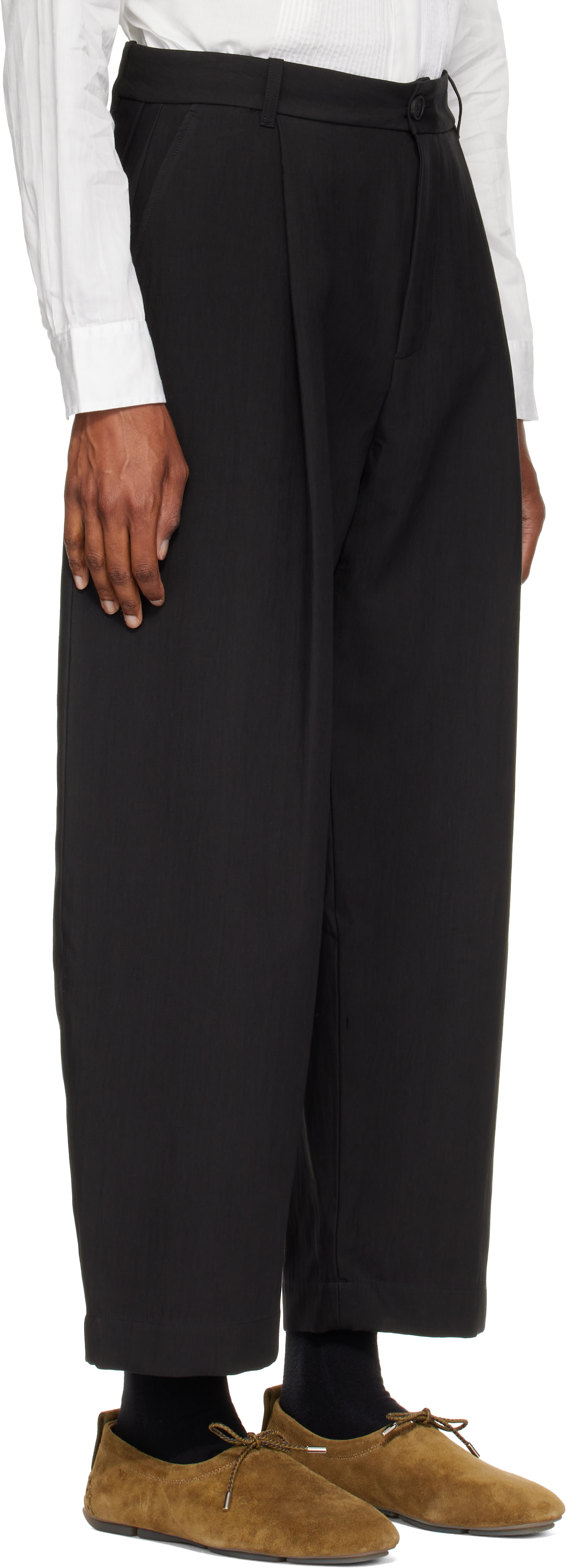 Studio Nicholson - Black Ellis Trousers