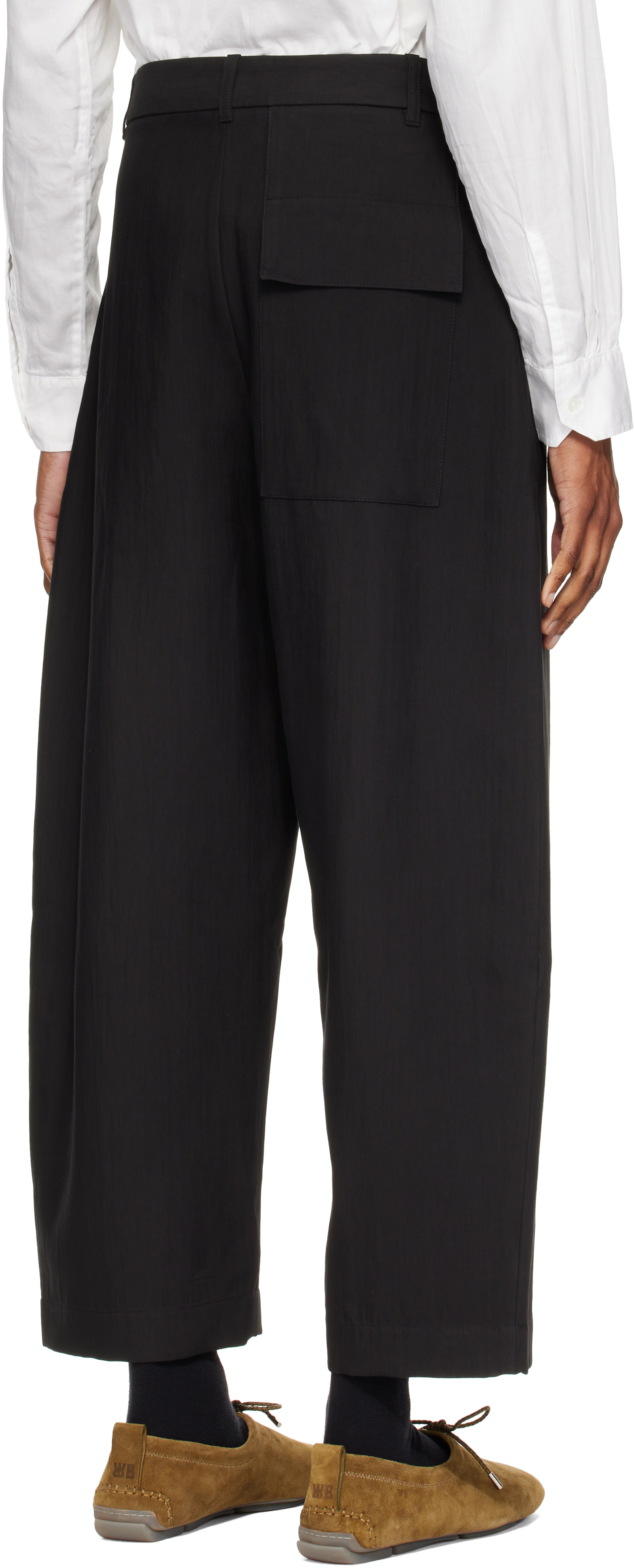 Studio Nicholson - Black Ellis Trousers
