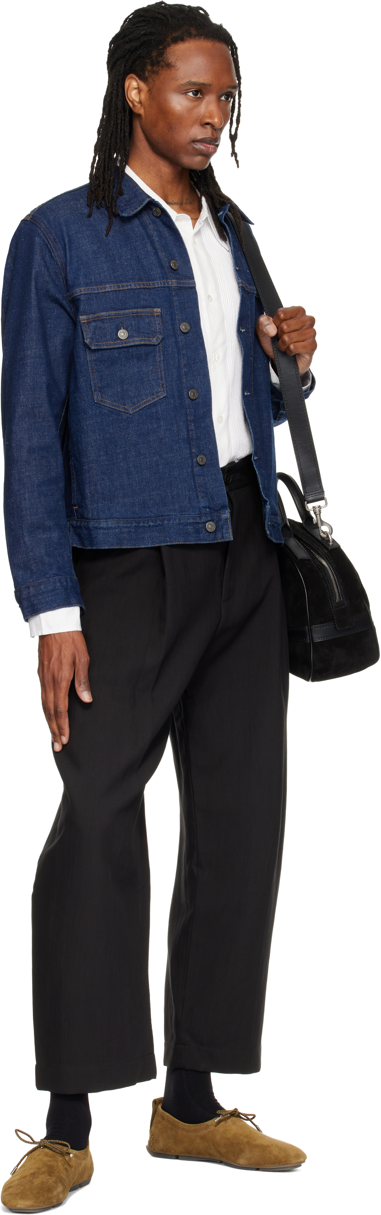 Studio Nicholson - Black Ellis Trousers