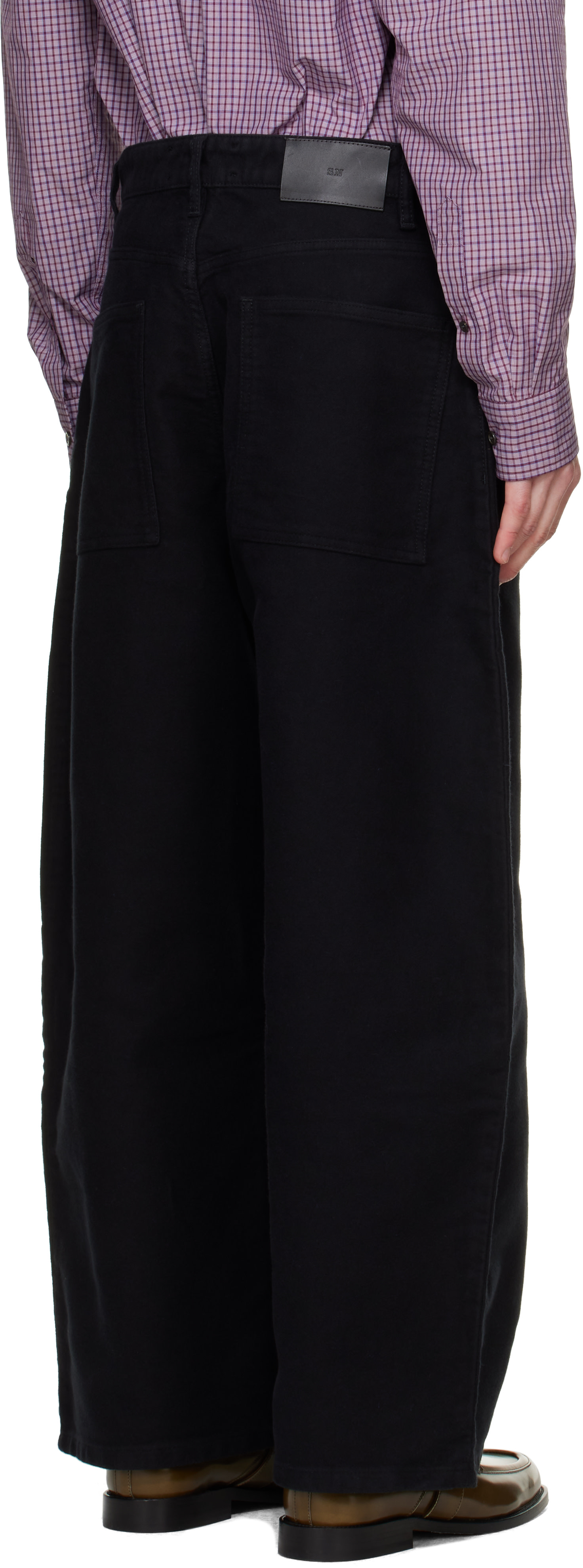 Studio Nicholson - Black Paolo Trousers