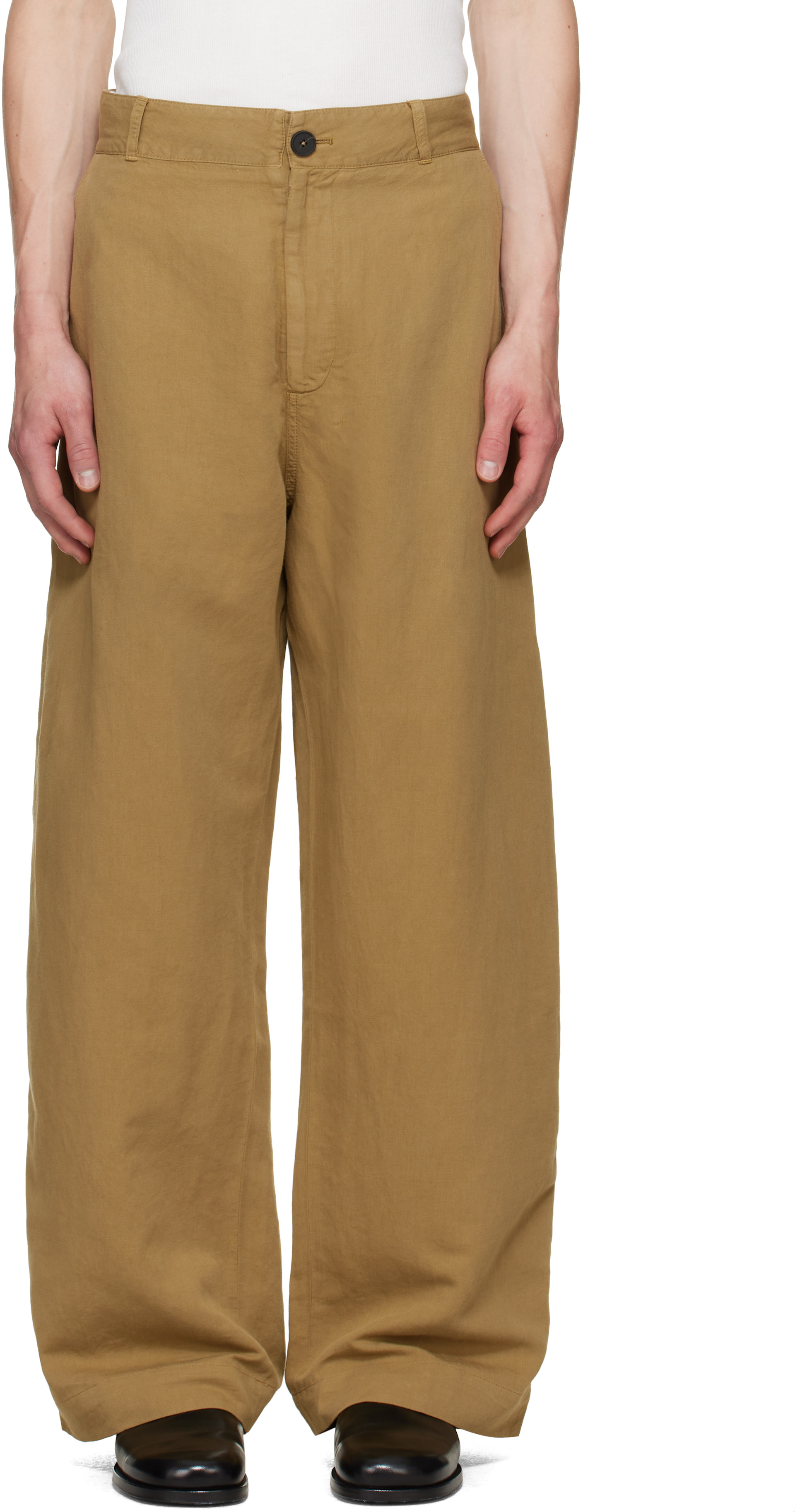 Studio Nicholson - Beige Minard Trousers