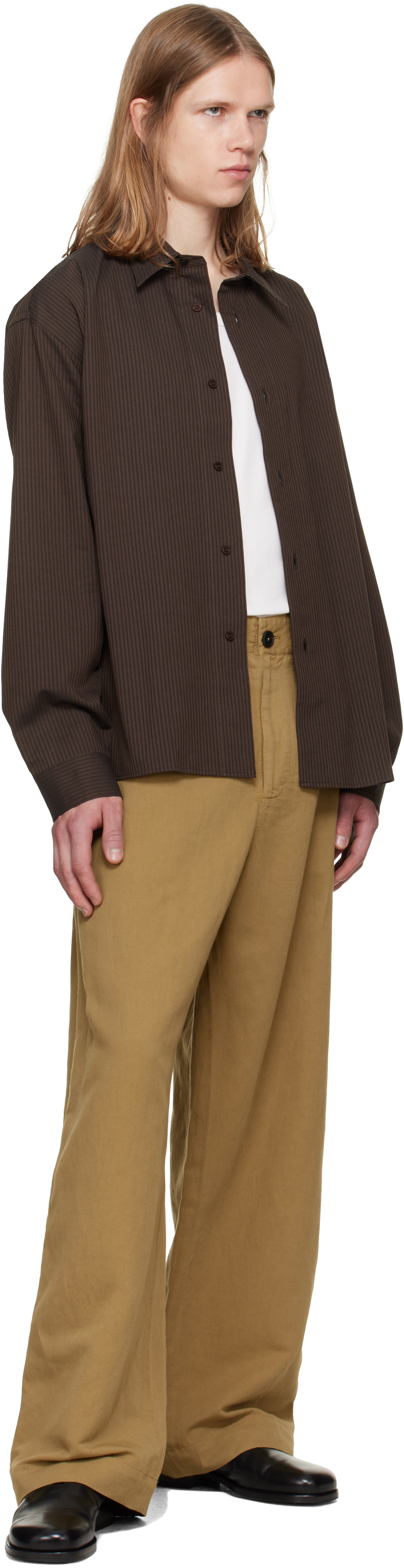 Studio Nicholson - Beige Minard Trousers