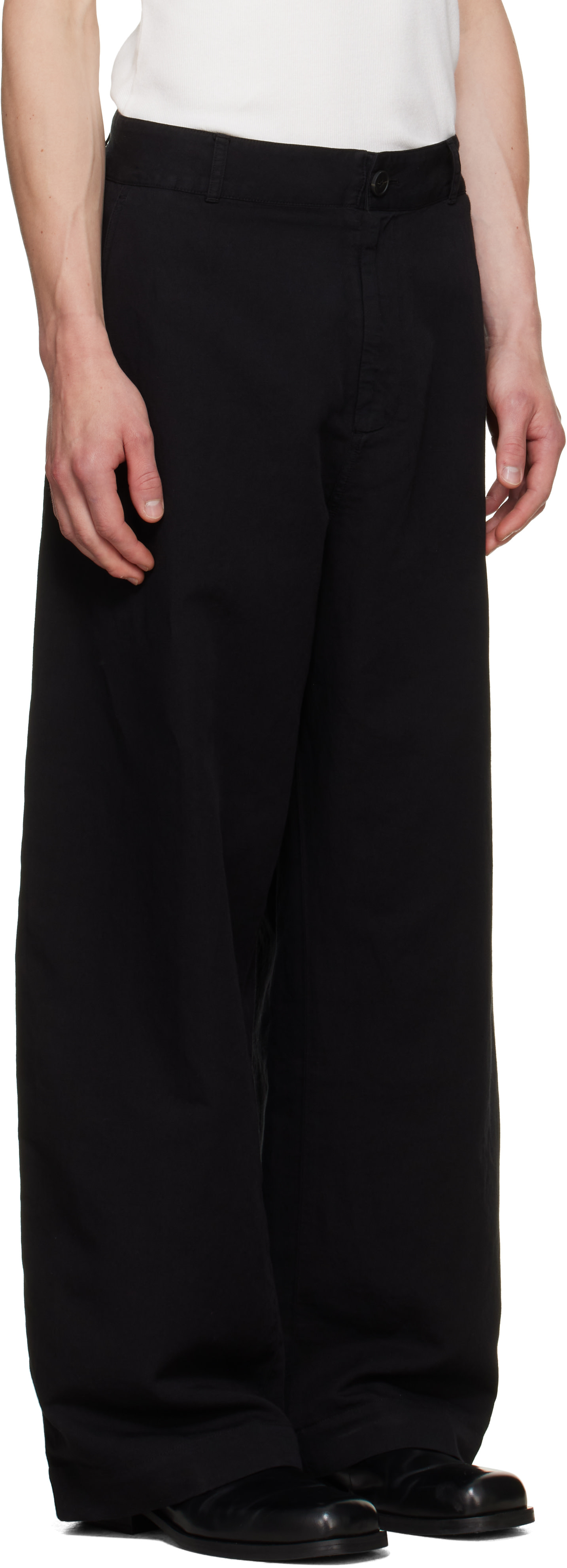 Studio Nicholson - Pantalon Minard noir