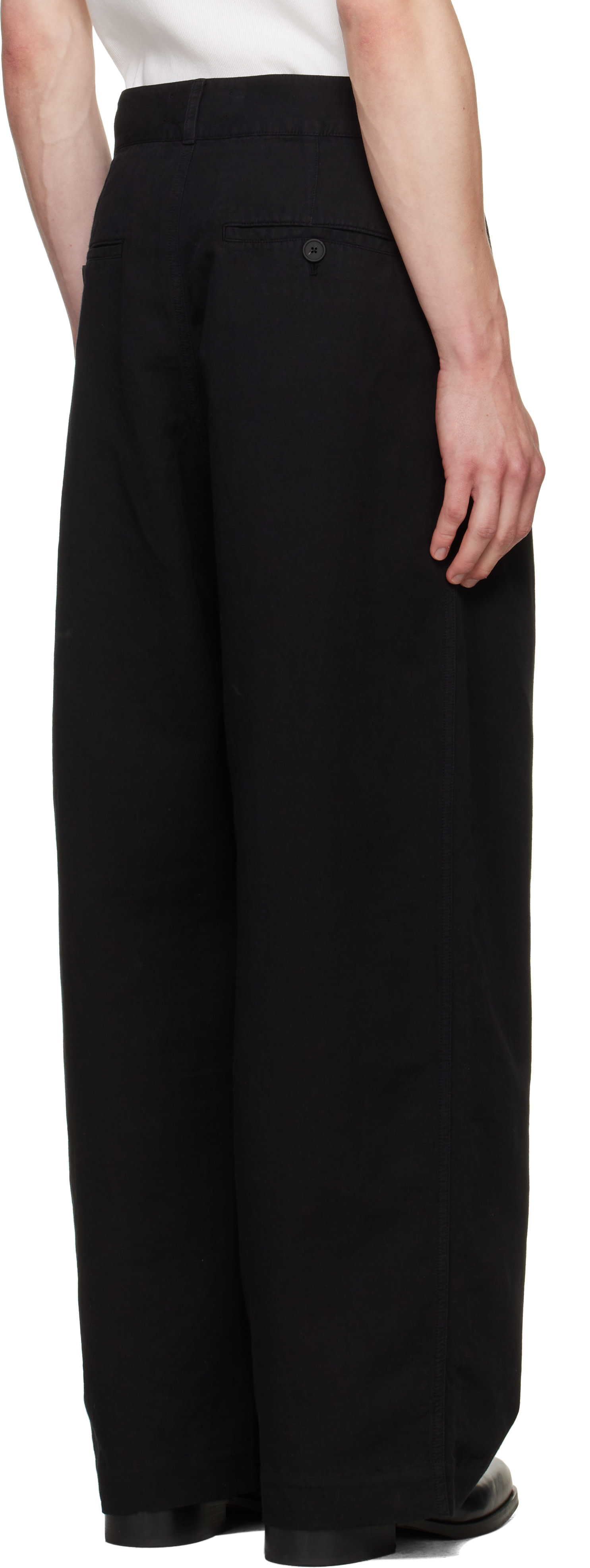Studio Nicholson - Black Minard Trousers