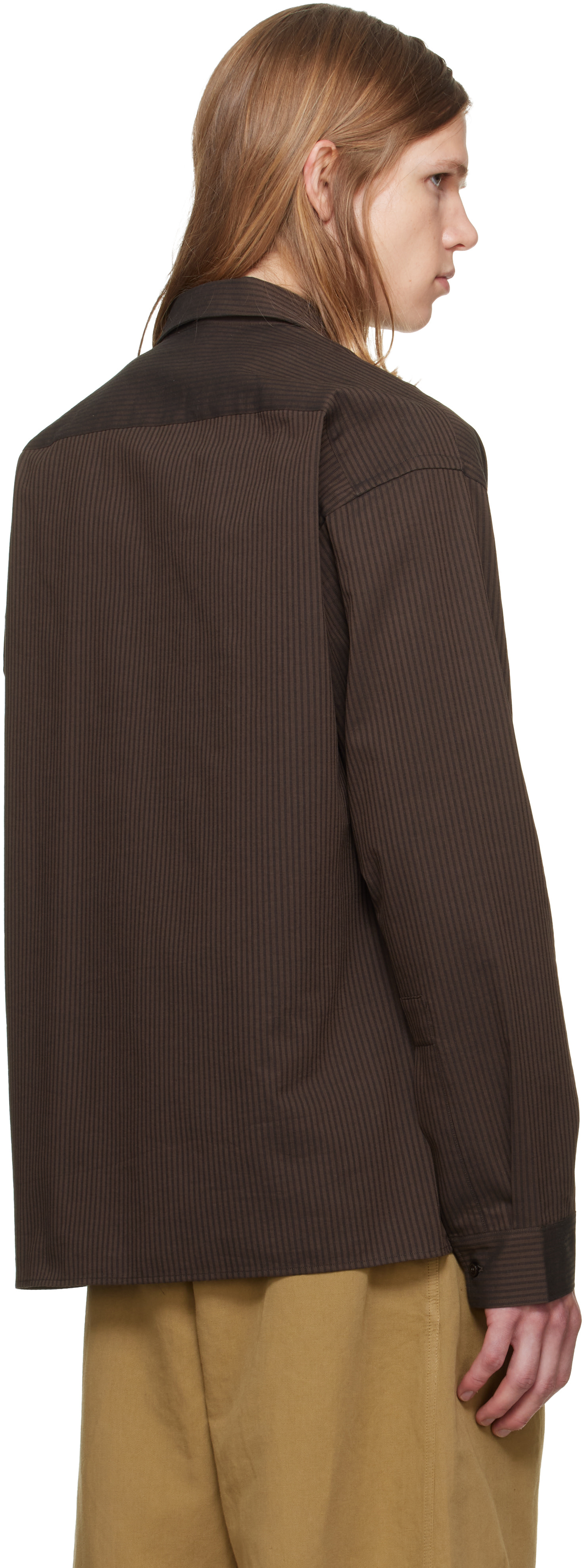 Studio Nicholson - Chemise Hal brune