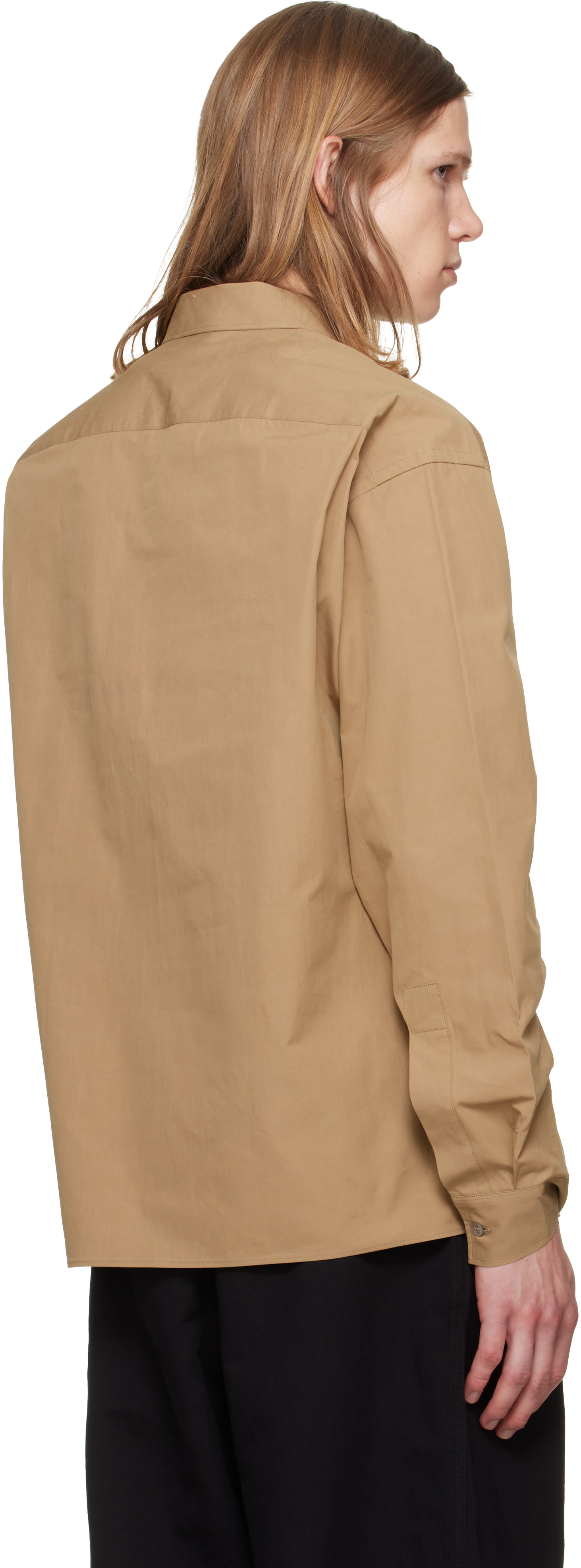 Studio Nicholson - Chemise Hal beige