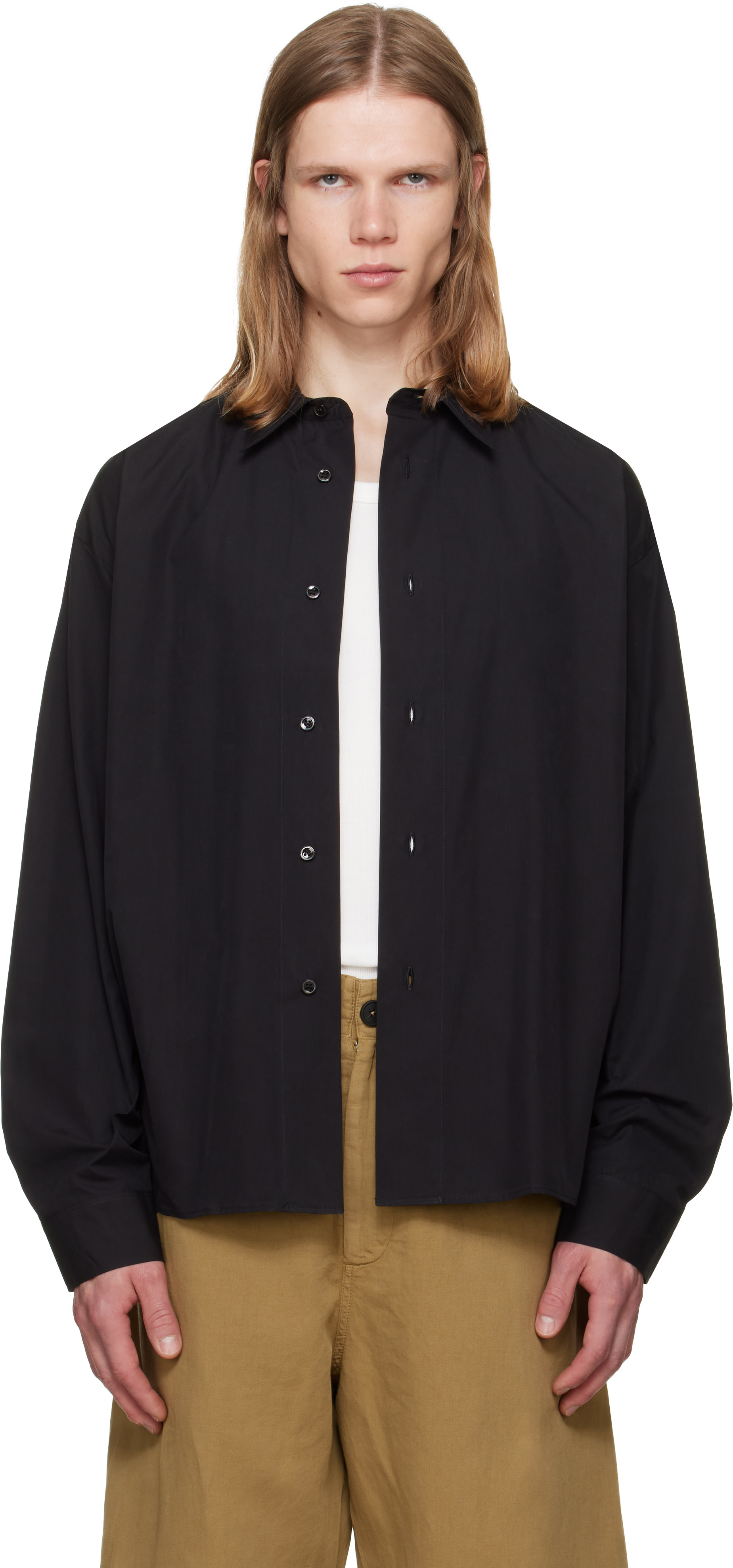 Studio Nicholson - Black Hal Shirt