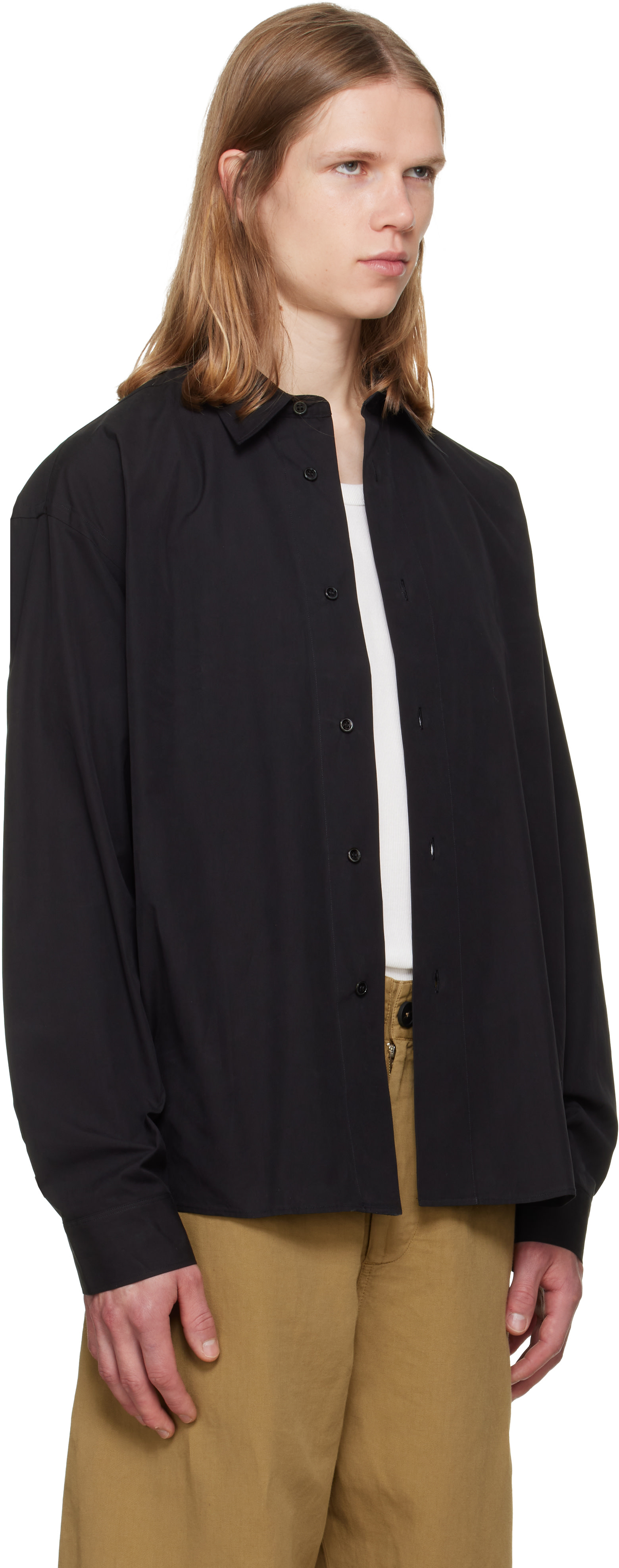 Studio Nicholson - Chemise Hal noire