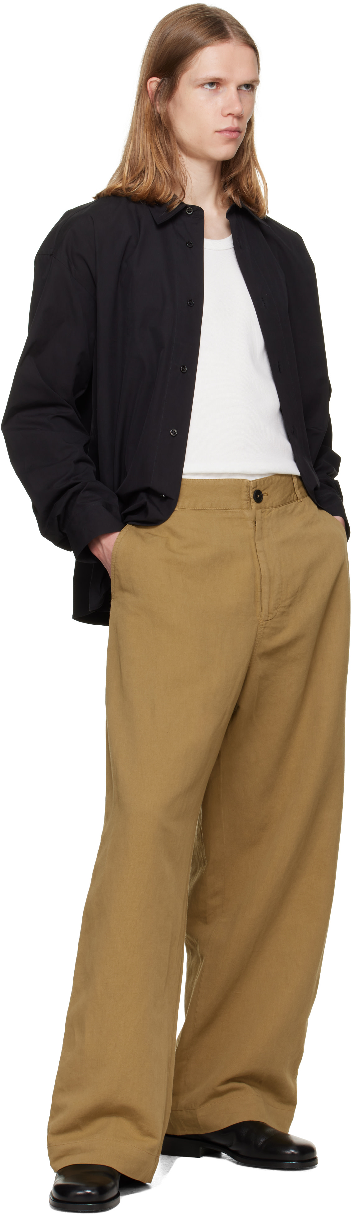 Studio Nicholson - Black Hal Shirt