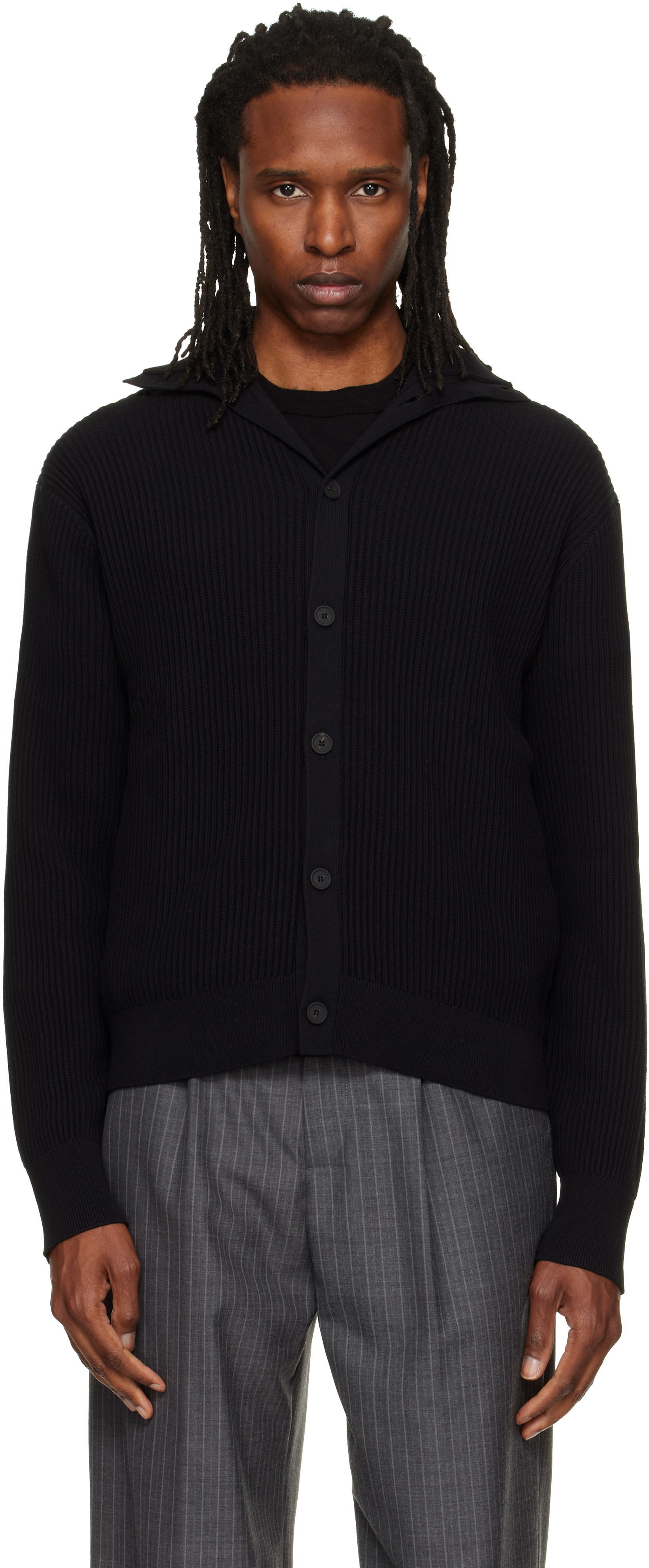 Studio Nicholson - Black Oran Cardigan
