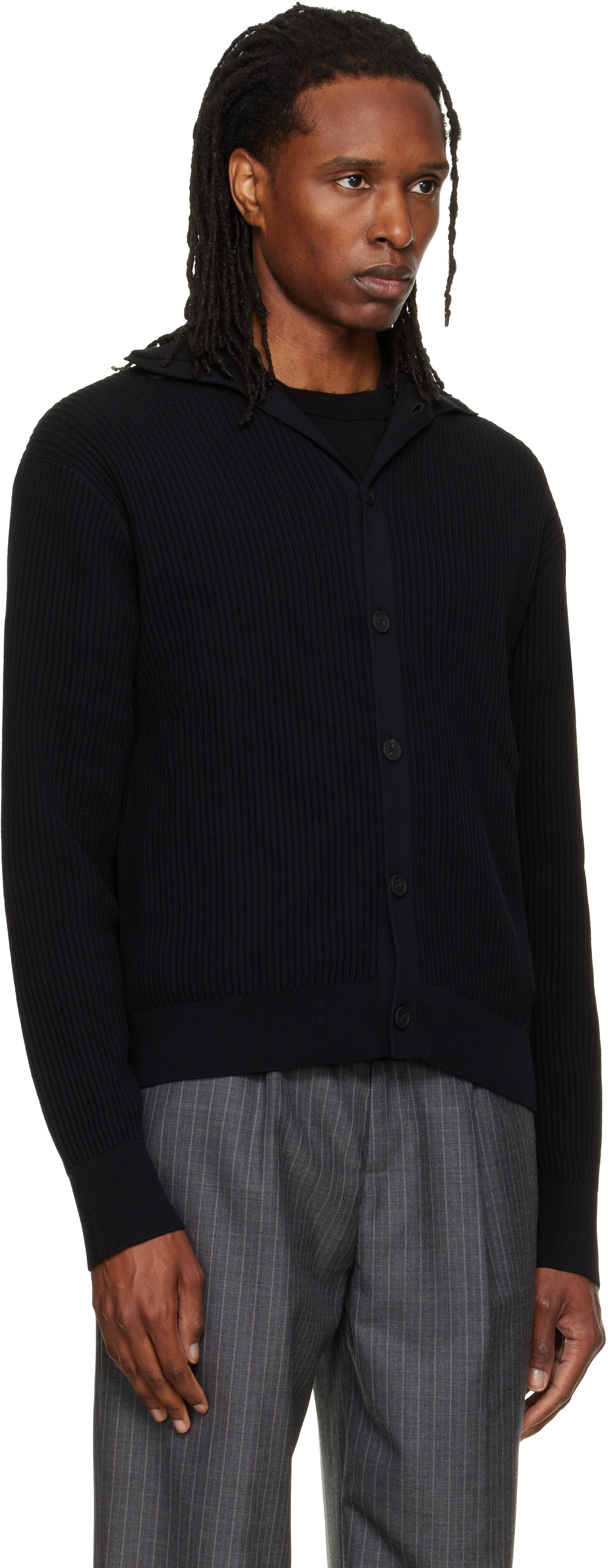 Studio Nicholson - Black Oran Cardigan