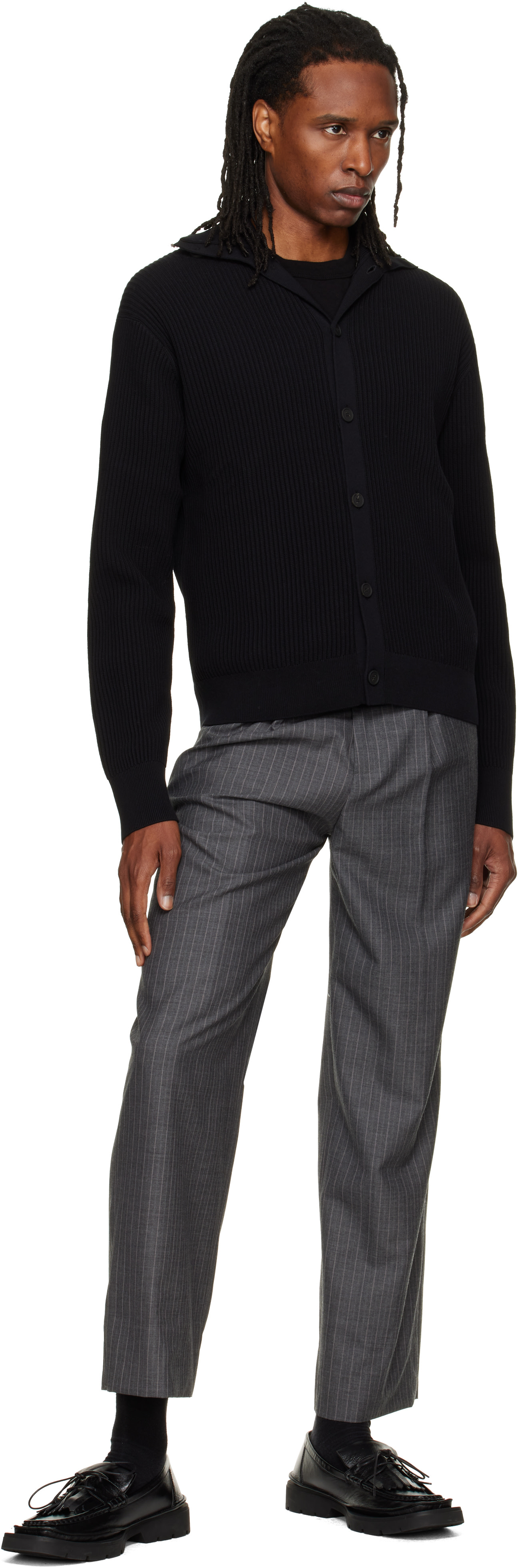 Studio Nicholson - Black Oran Cardigan