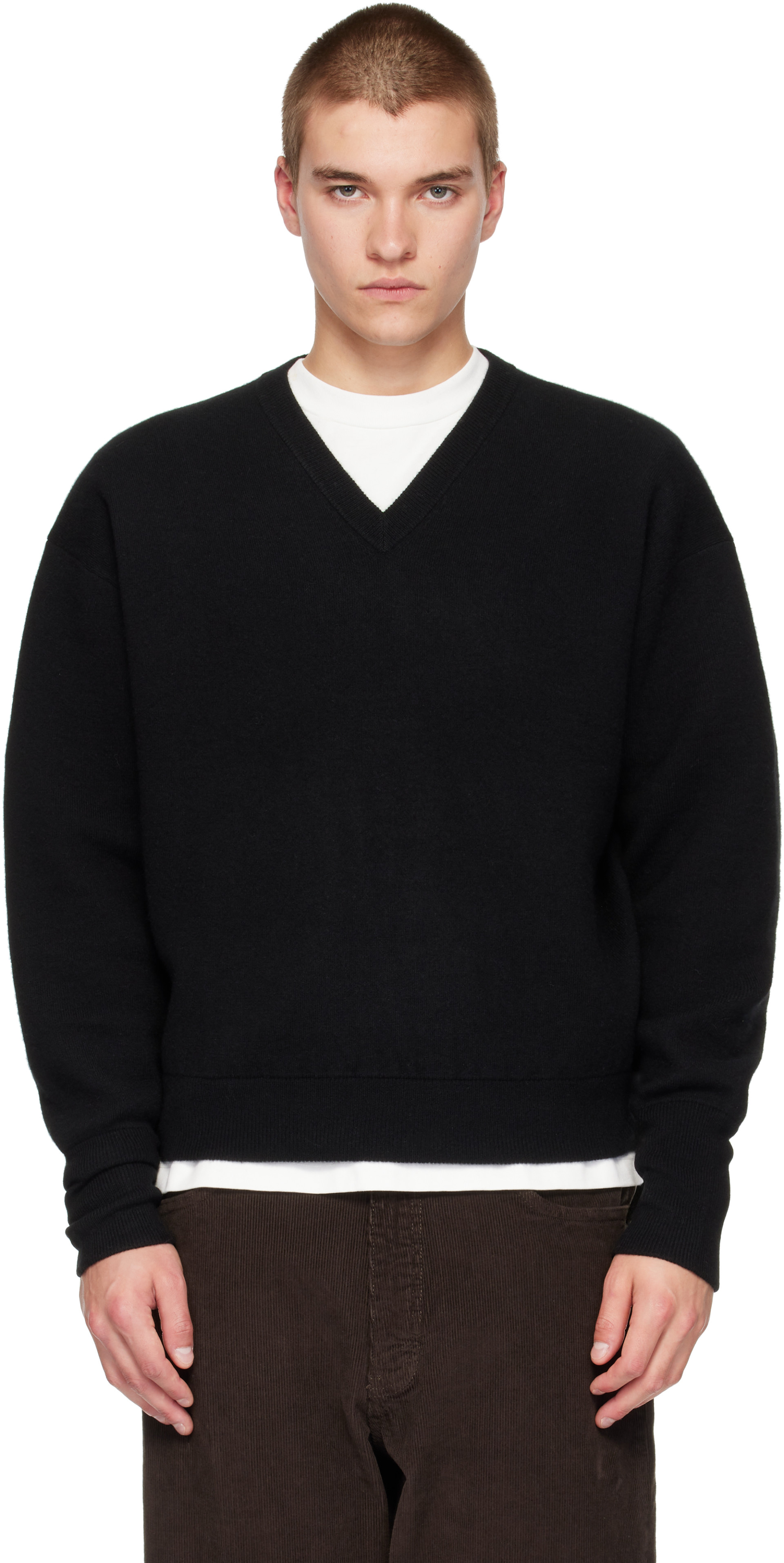 Studio Nicholson - Black Loch Knit Sweater