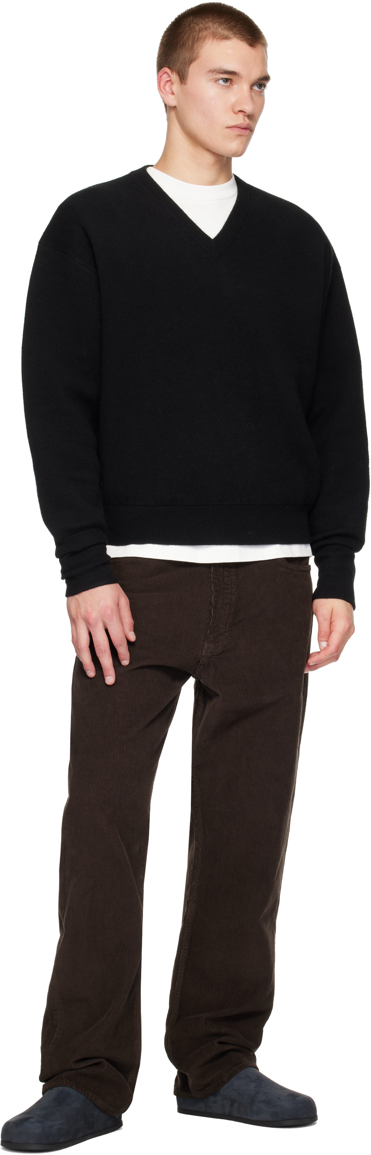 Studio Nicholson - Black Loch Knit Sweater