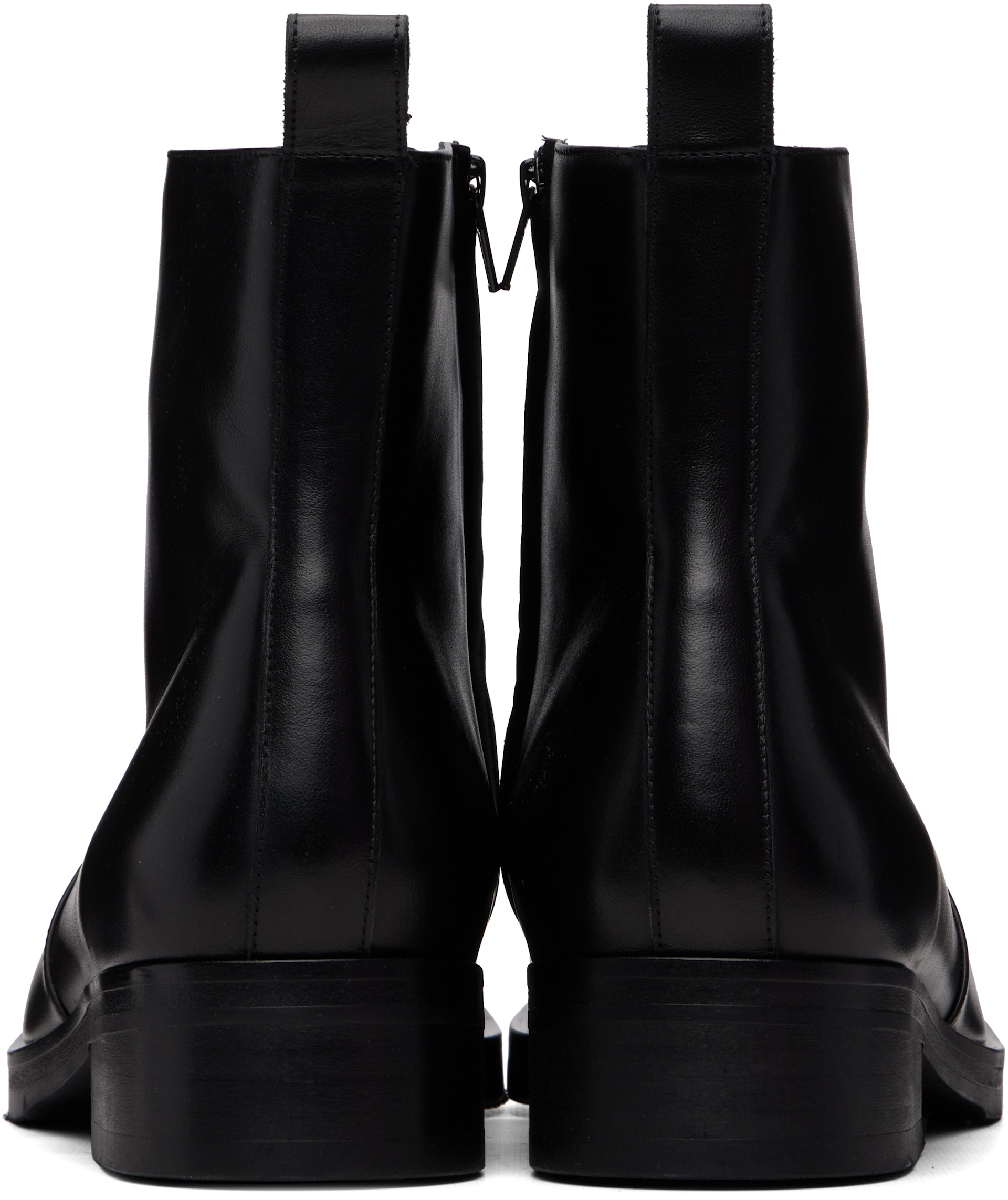Studio Nicholson - Black Square Boots