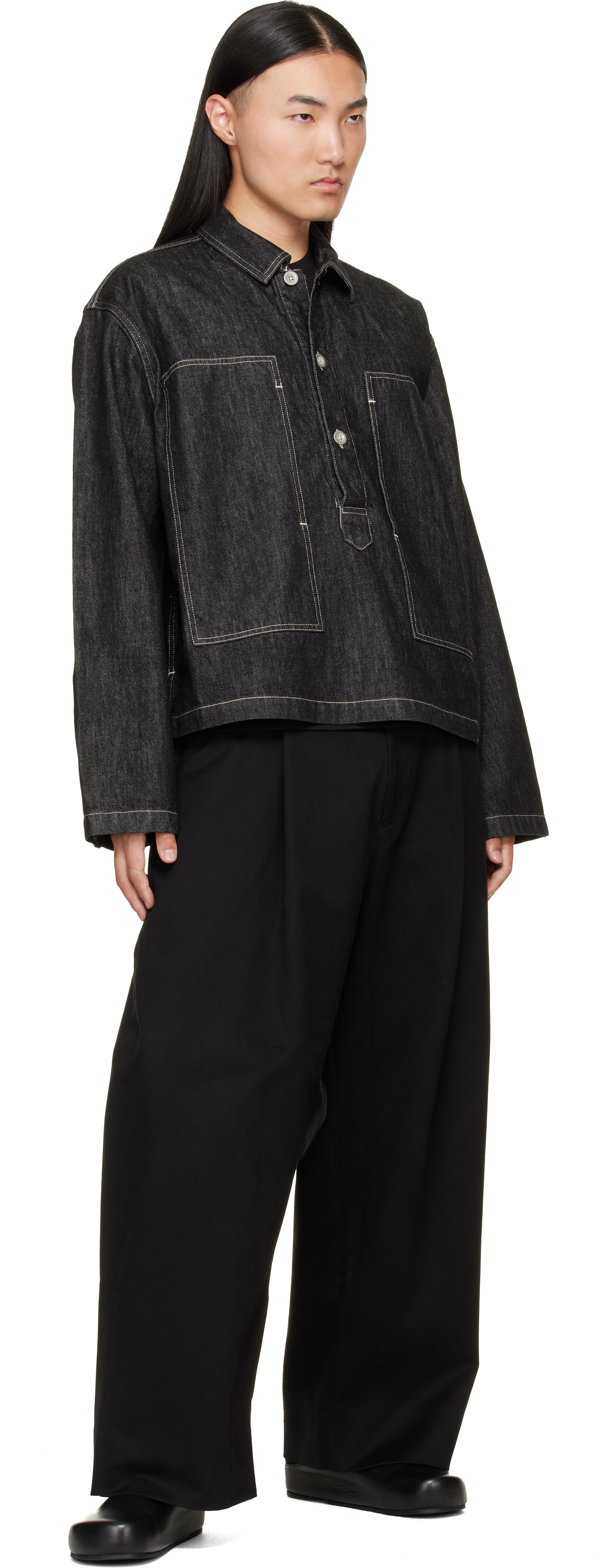 Studio Nicholson - Flâneurs de style sabot noirs