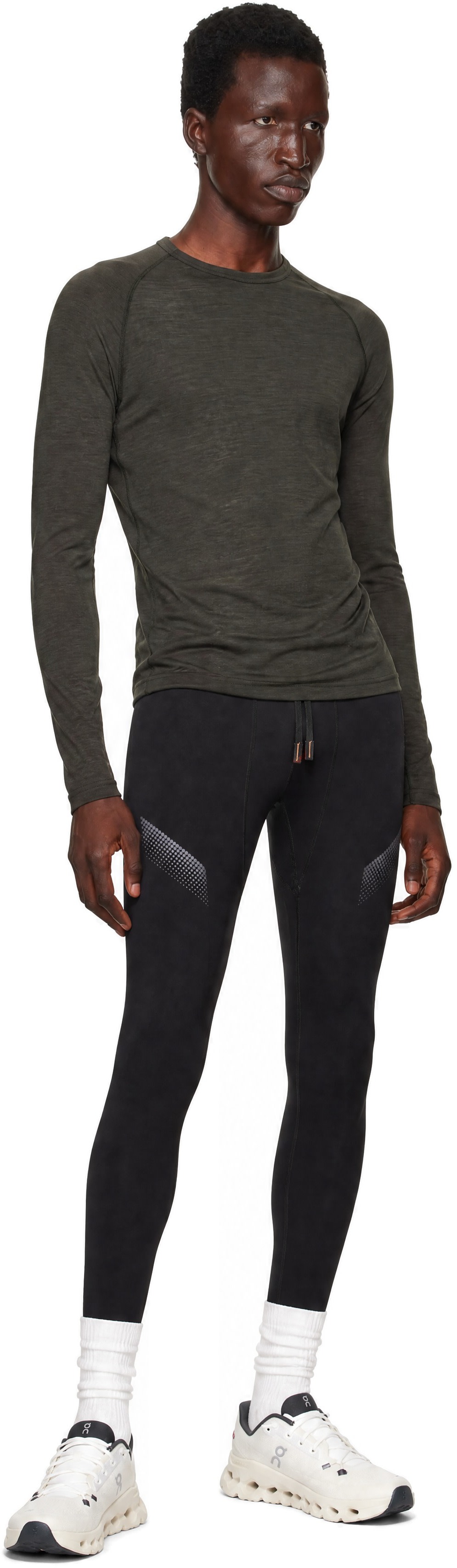 Soar Running - Black Cargo Running Tights