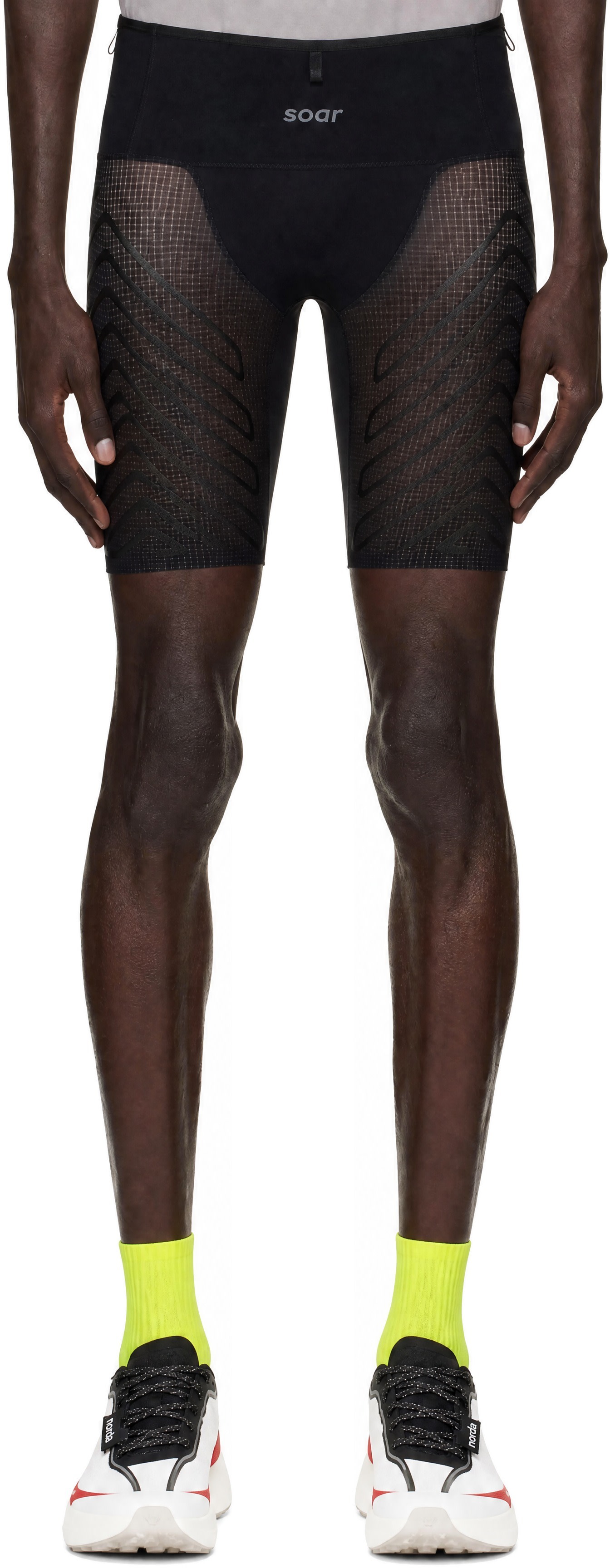 SOAR Running - Short de course de sentier noir