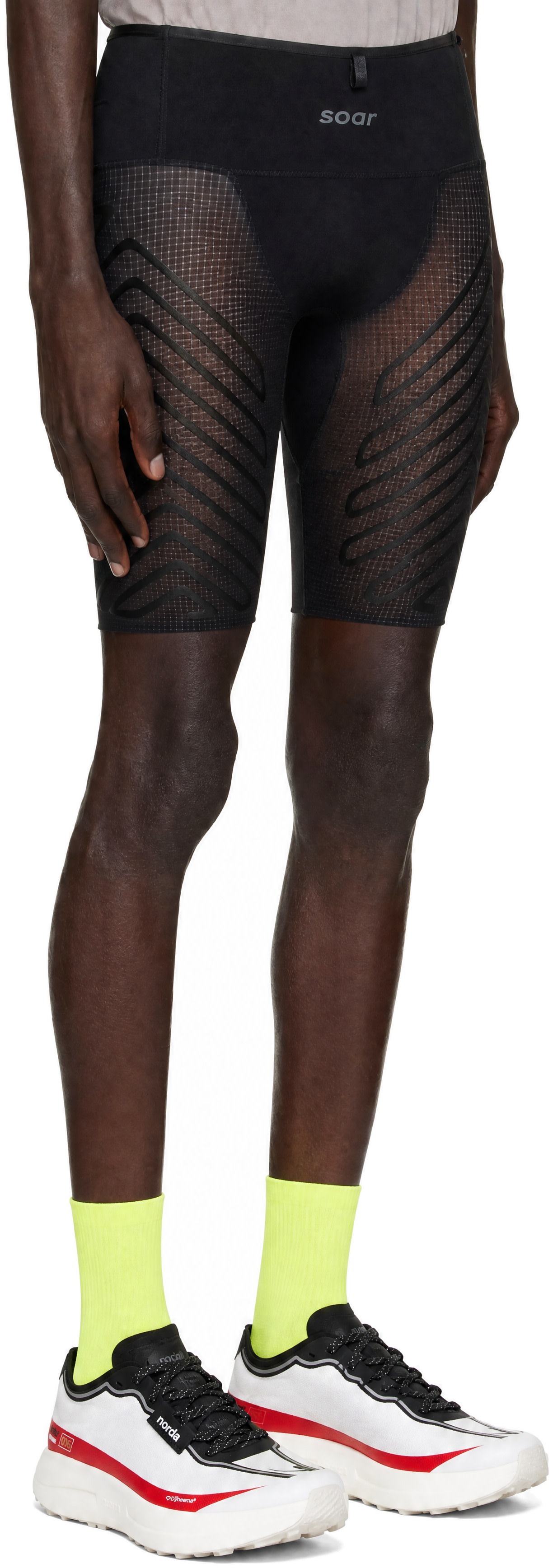 SOAR Running - Short de course de sentier noir