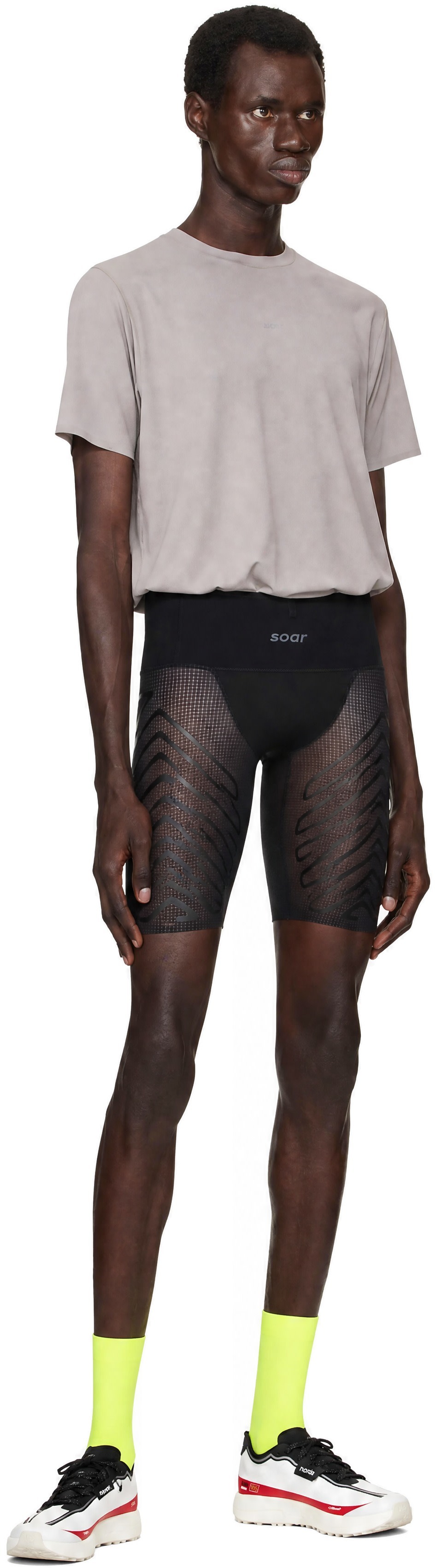 SOAR Running - Short de course de sentier noir