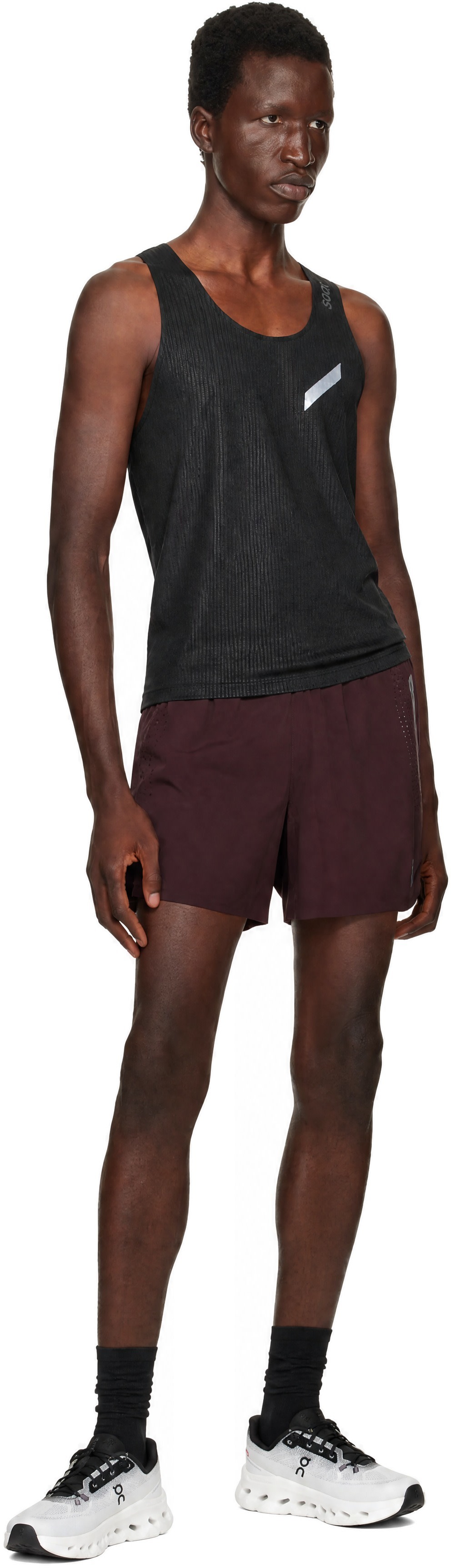 Soar Running - Burgundy Run Shorts