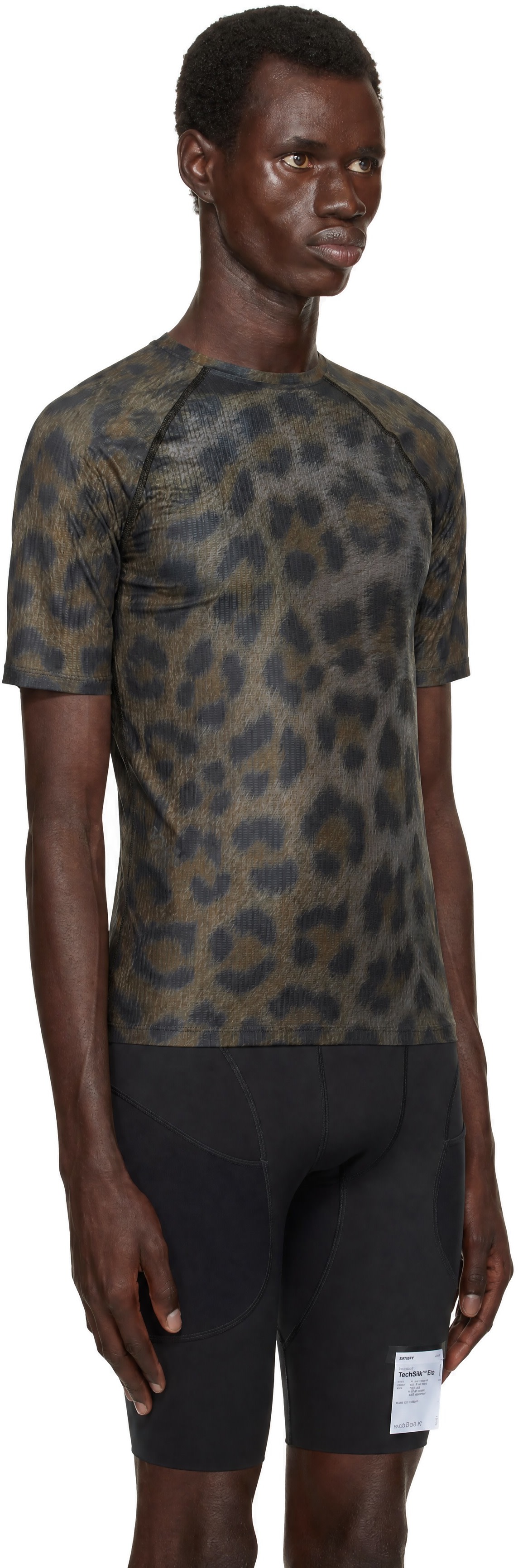 SOAR Running - T-shirt de course kaki