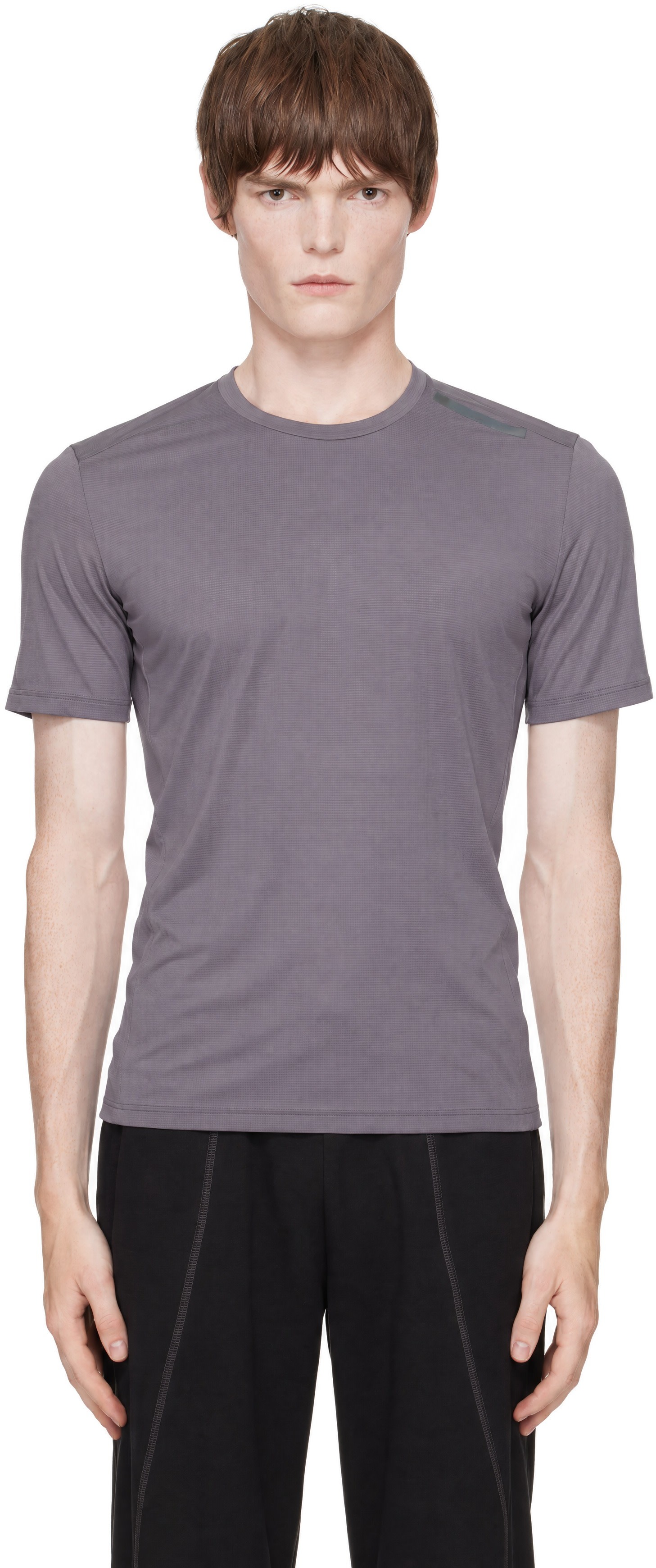 Soar Running - Gray Eco Tech Running T-shirt