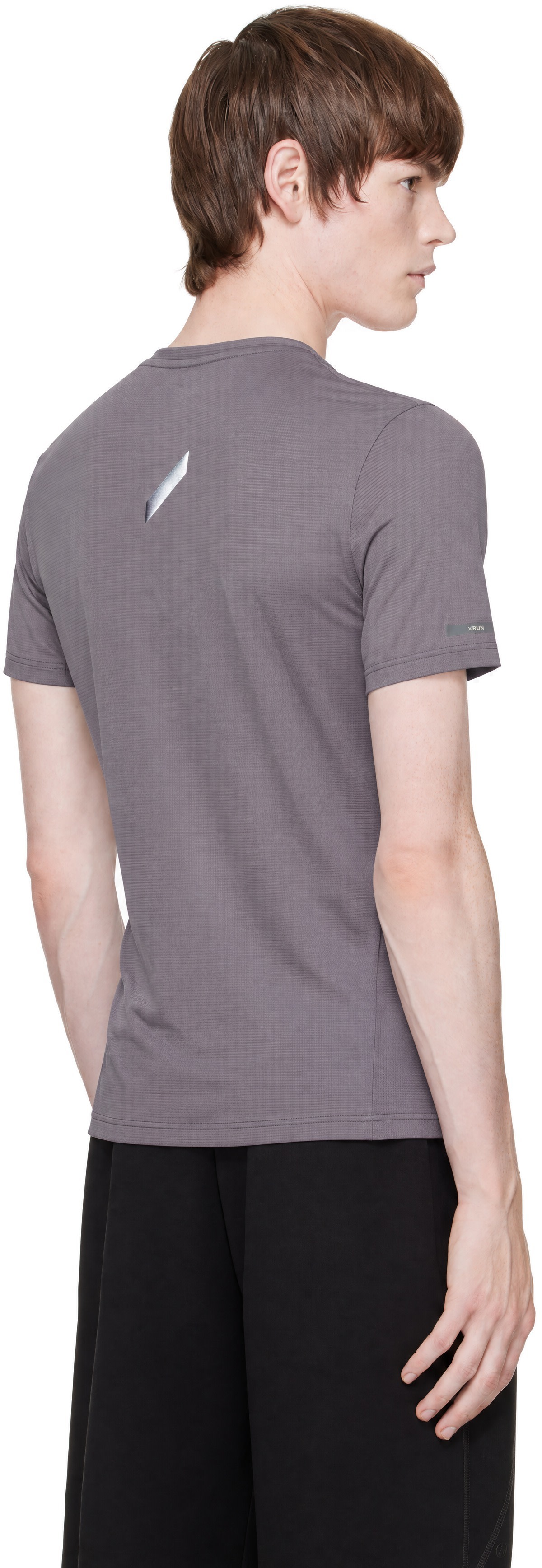 SOAR Running - T-shirt de course Eco Tech gris
