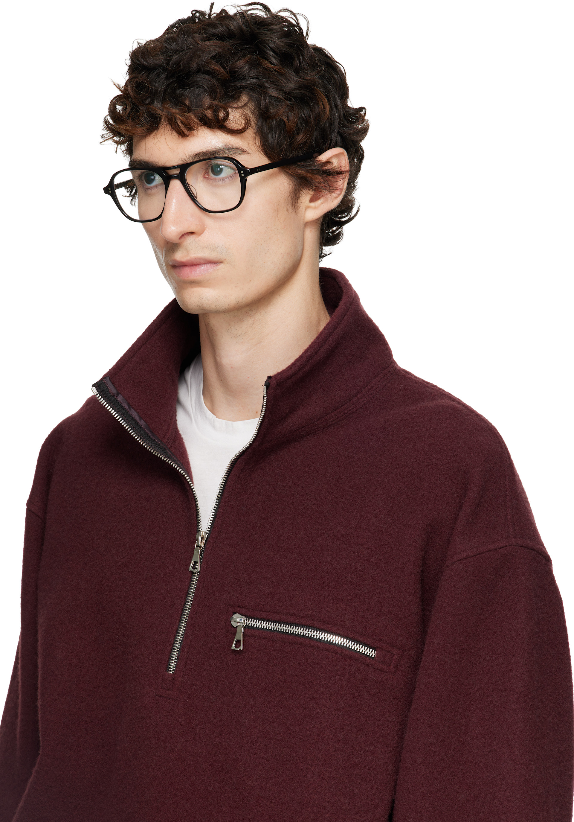 Garrett Leight - 블랙 덕 안경