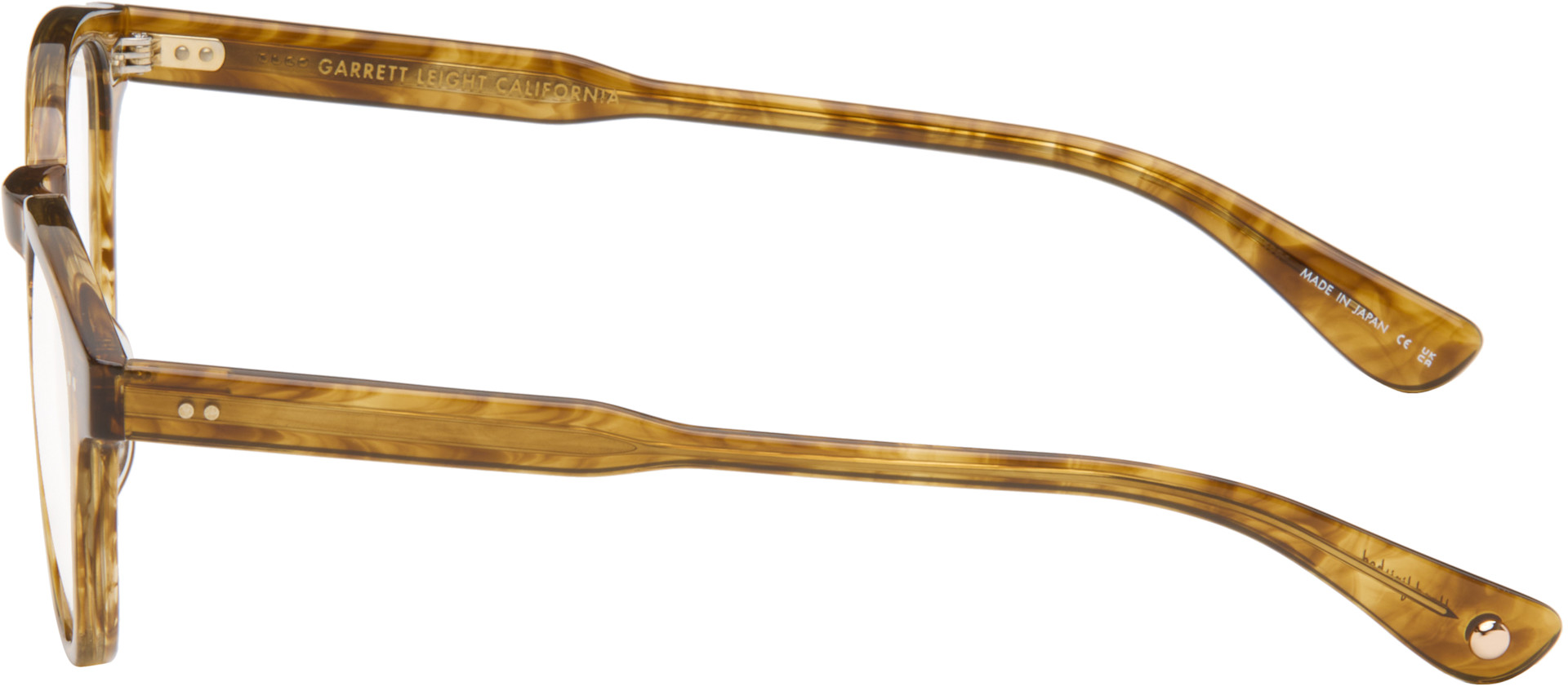 Garrett Leight - Lunettes Evan brunes